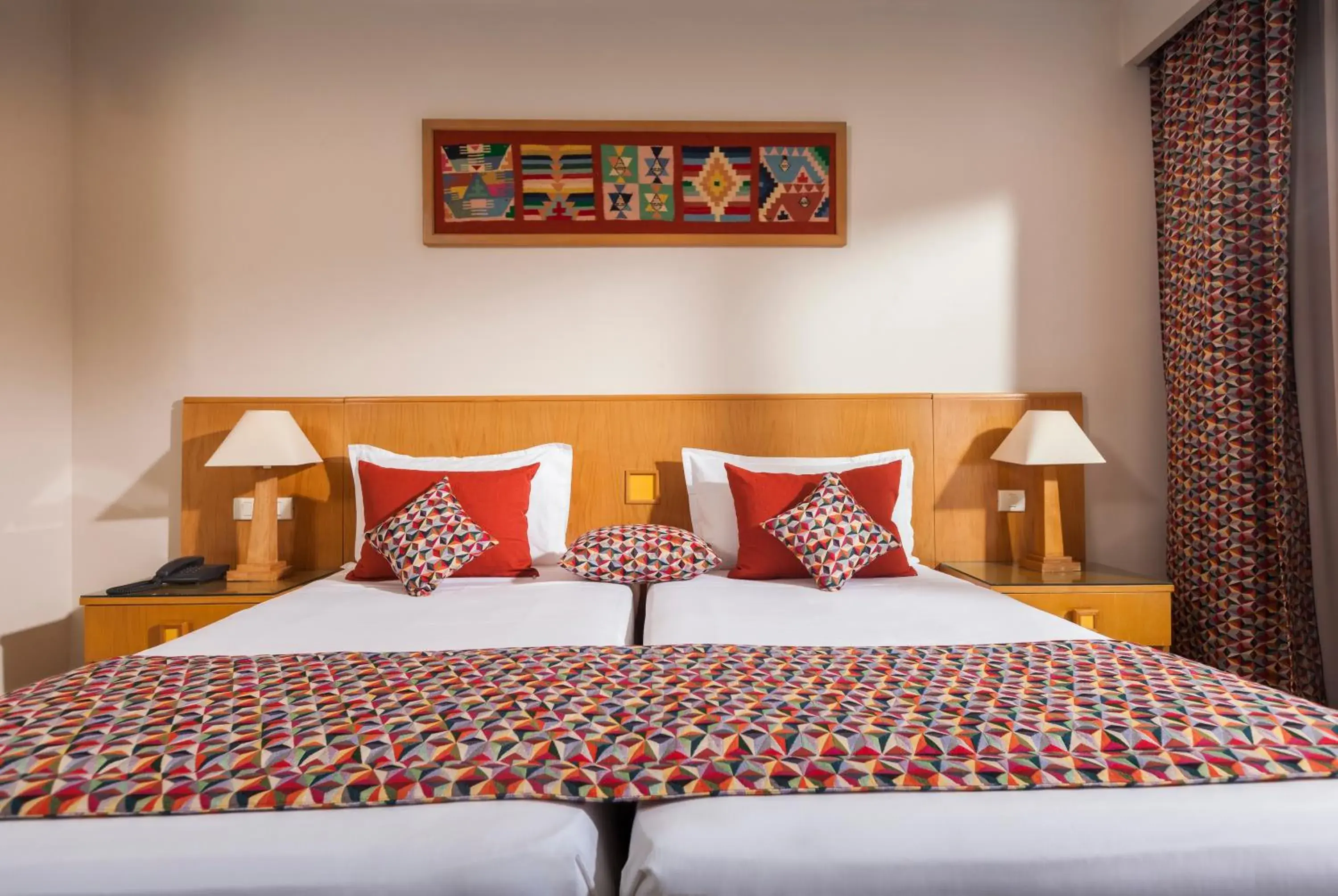 Bed in Thabraca Thalasso & Diving Bed in Thabraca Thalasso & Diving