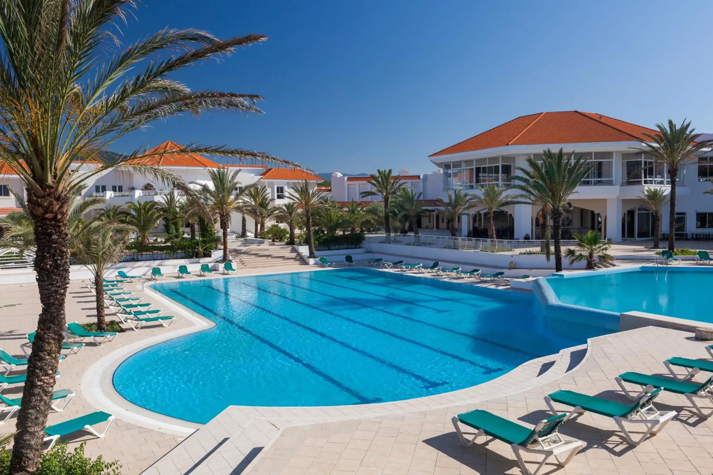 Swimming pool in Thabraca Thalasso & Diving Swimming pool in Thabraca Thalasso & Diving