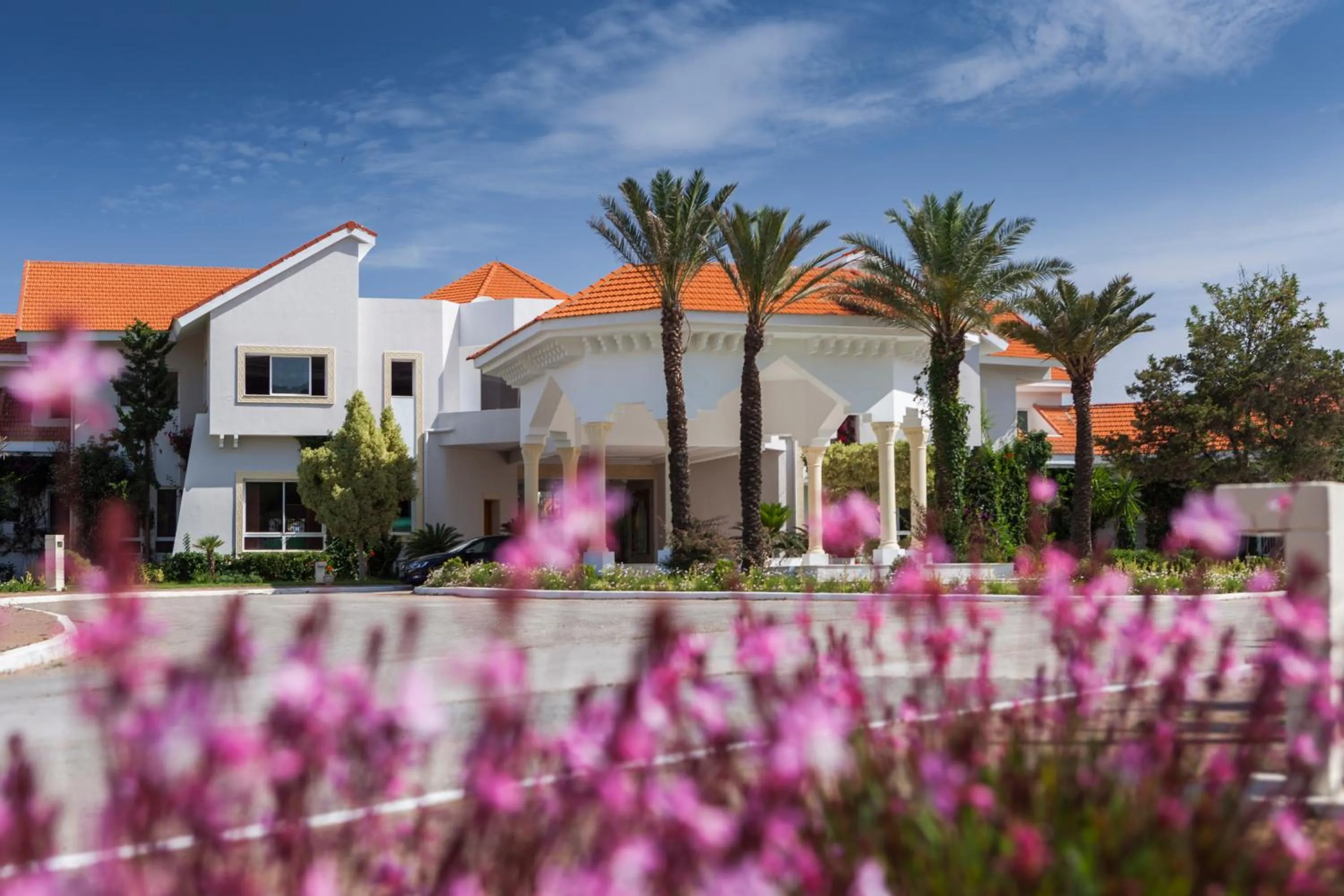 Patio in Thabraca Thalasso & Diving