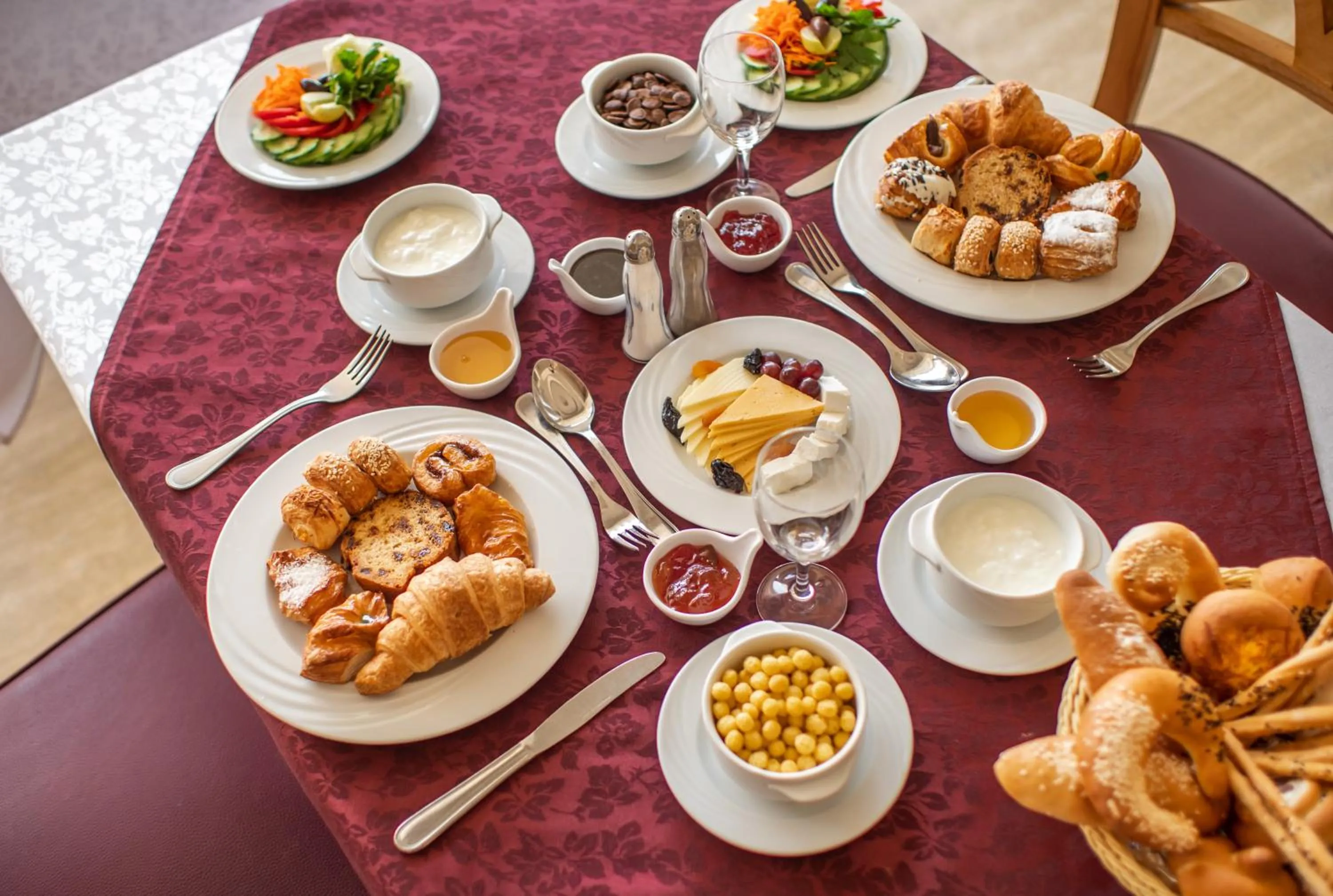 Breakfast in Seagull Beach Resort - Families and Couples Only