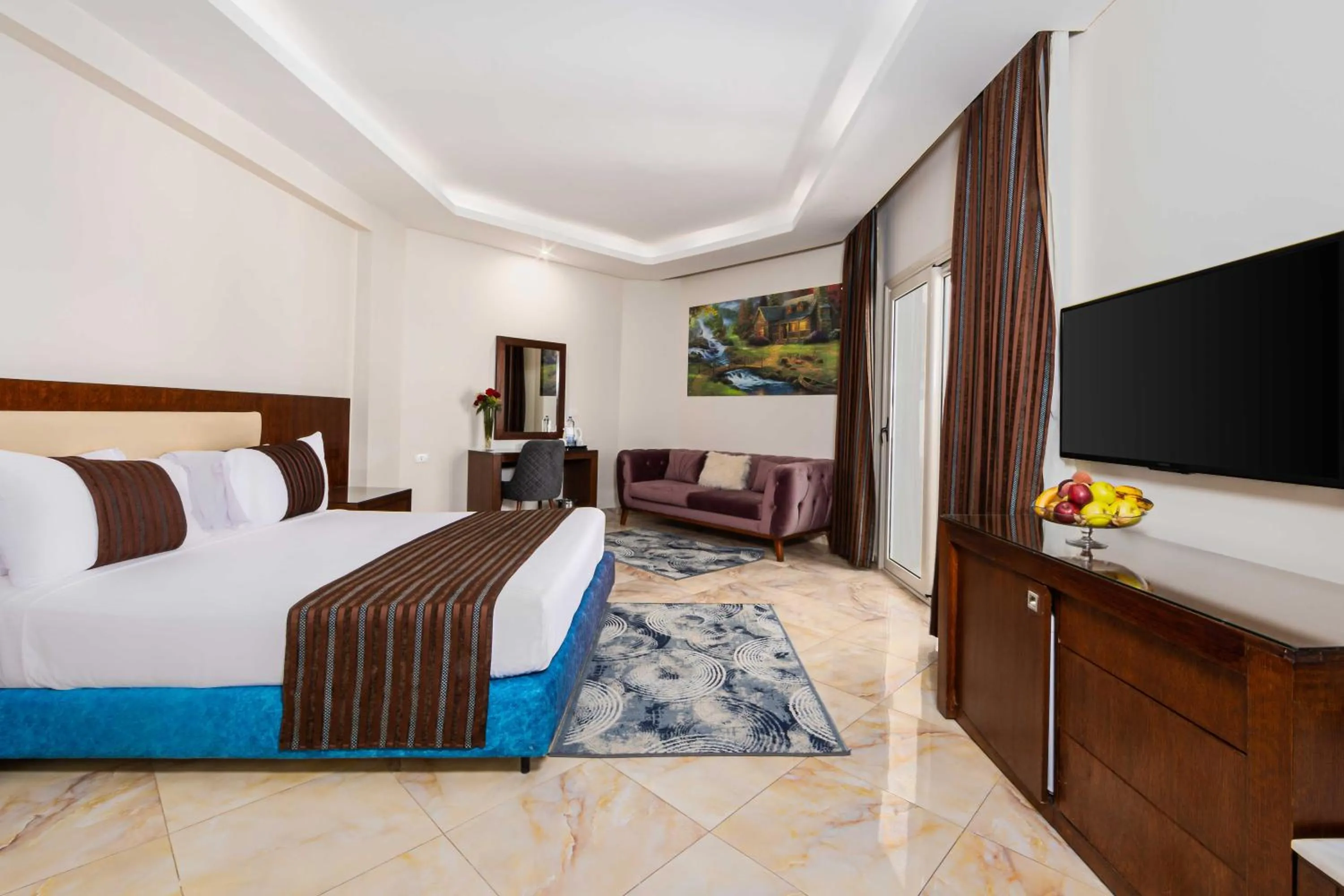 Bedroom, Bed in Seagull Beach Resort - Families and Couples Only