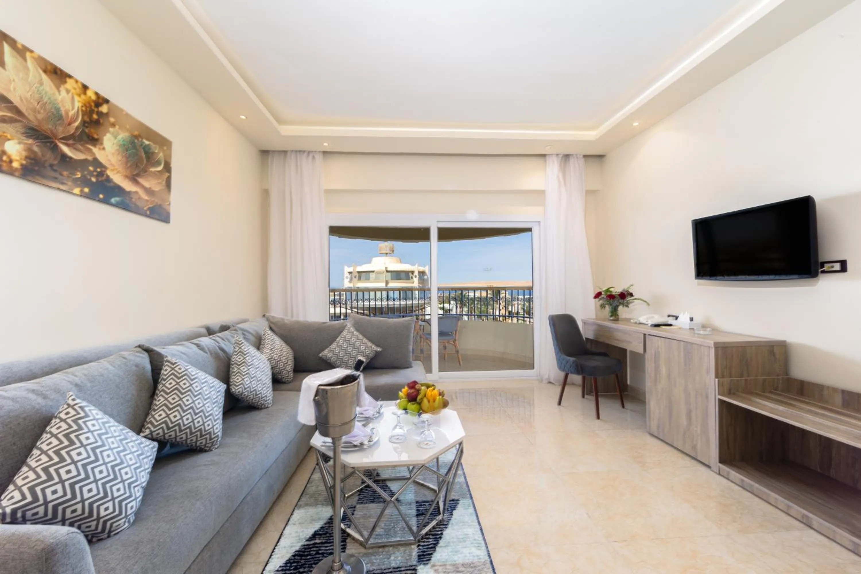 Living room in Seagull Beach Resort - Families and Couples Only