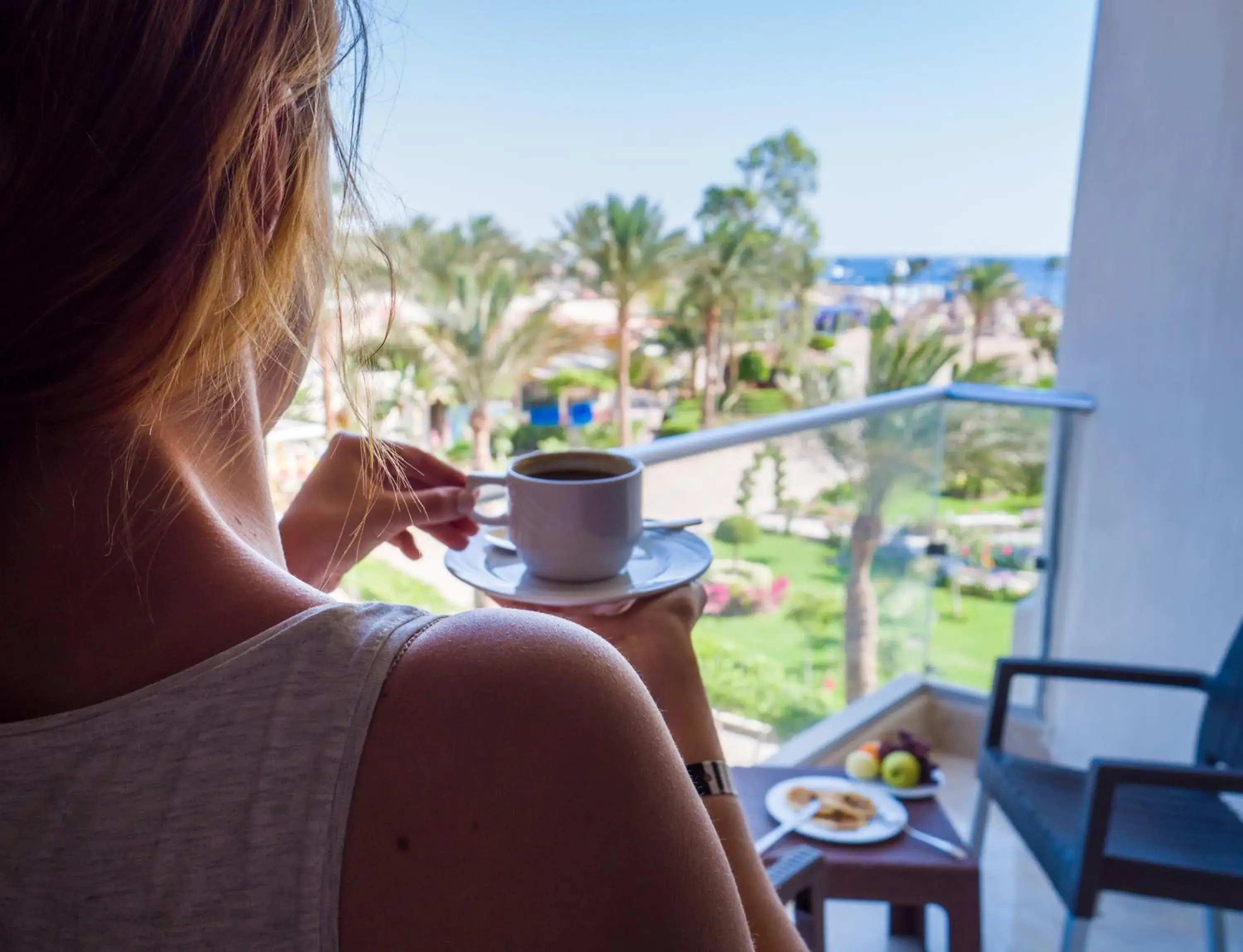 Sea view in Seagull Beach Resort - Families and Couples Only Sea view in Seagull Beach Resort - Families and Couples Only