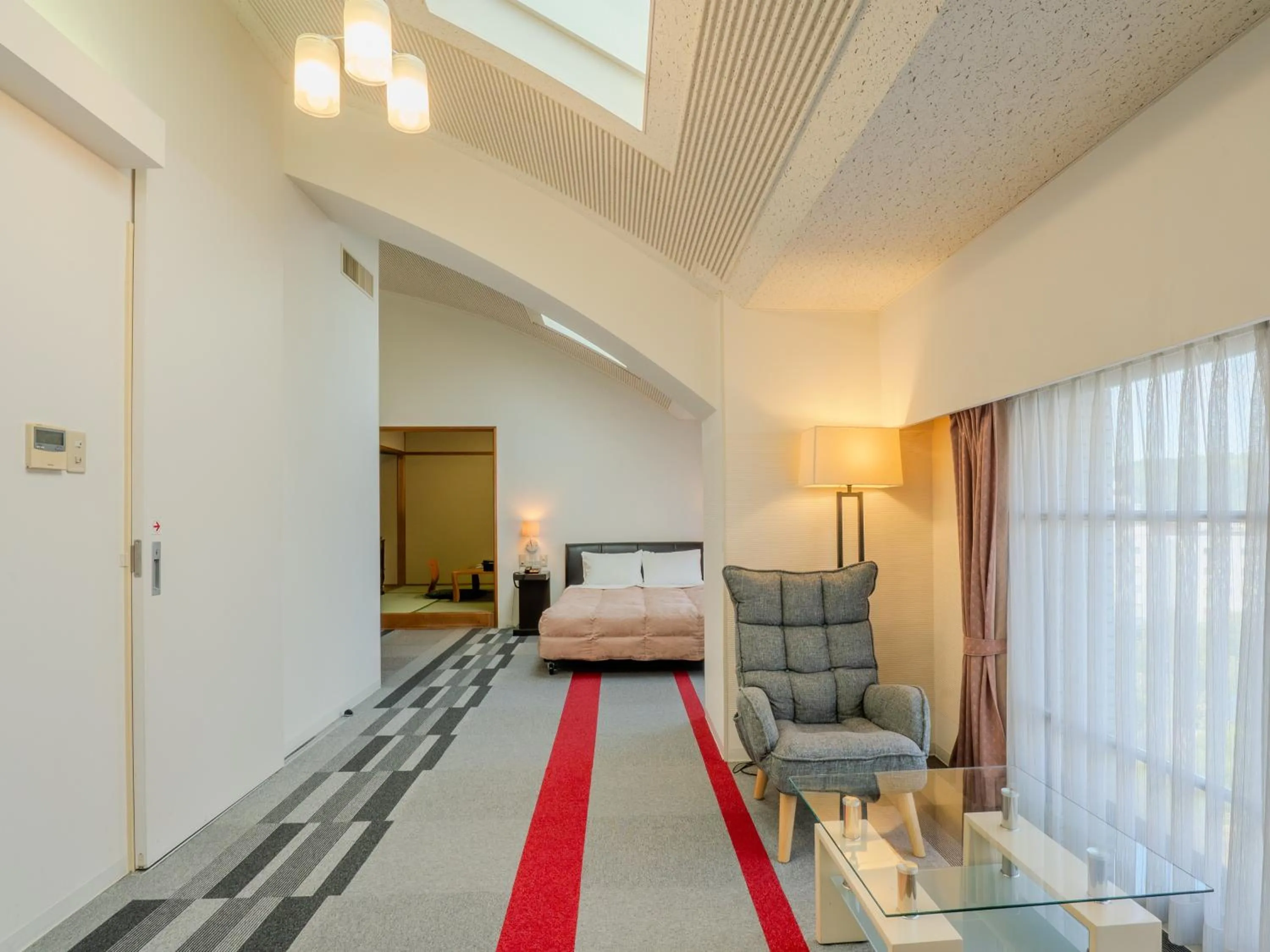 Bed in Hotel Luna Park