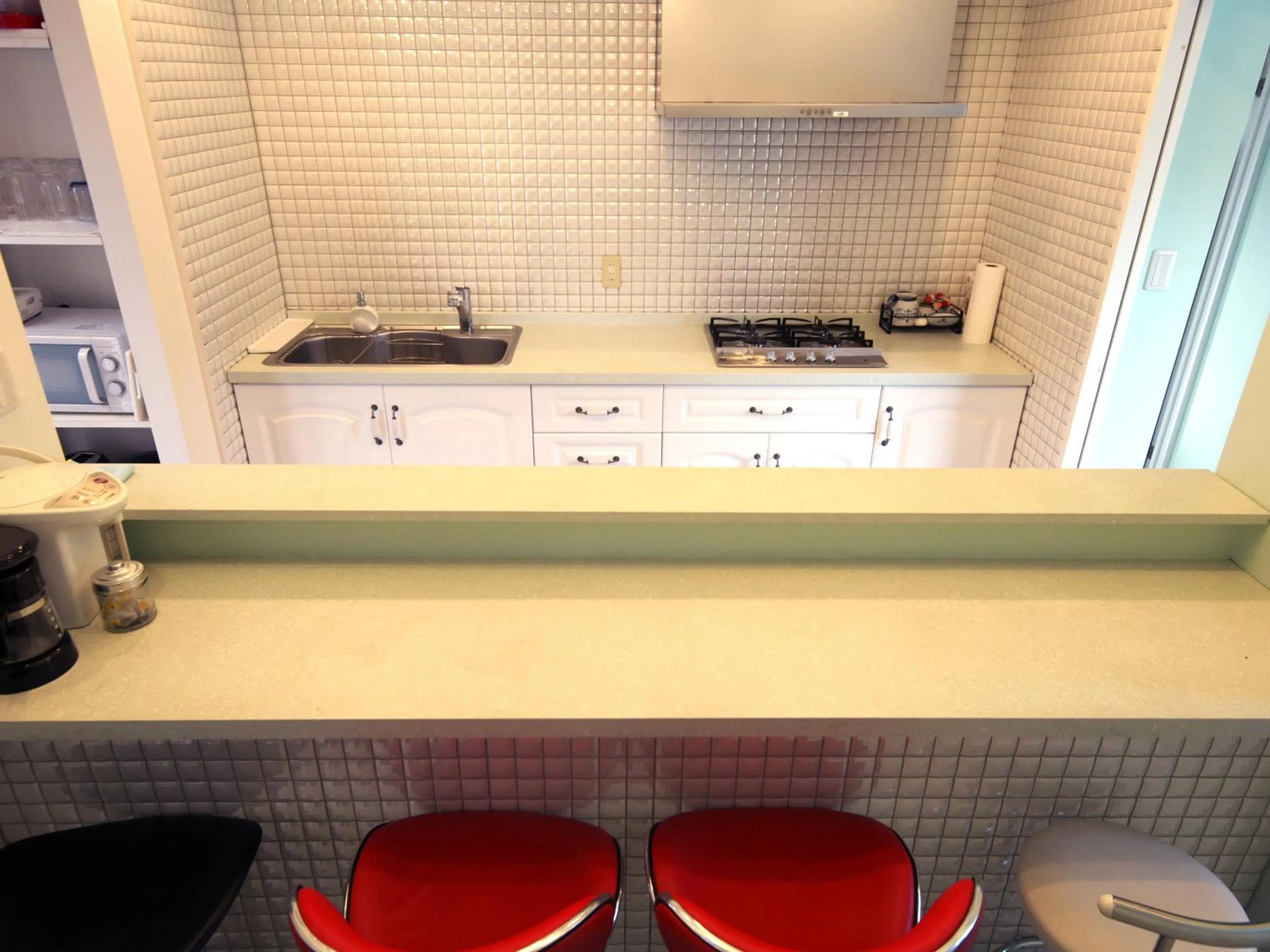 kitchen in Ocean Villa Tin Gala
