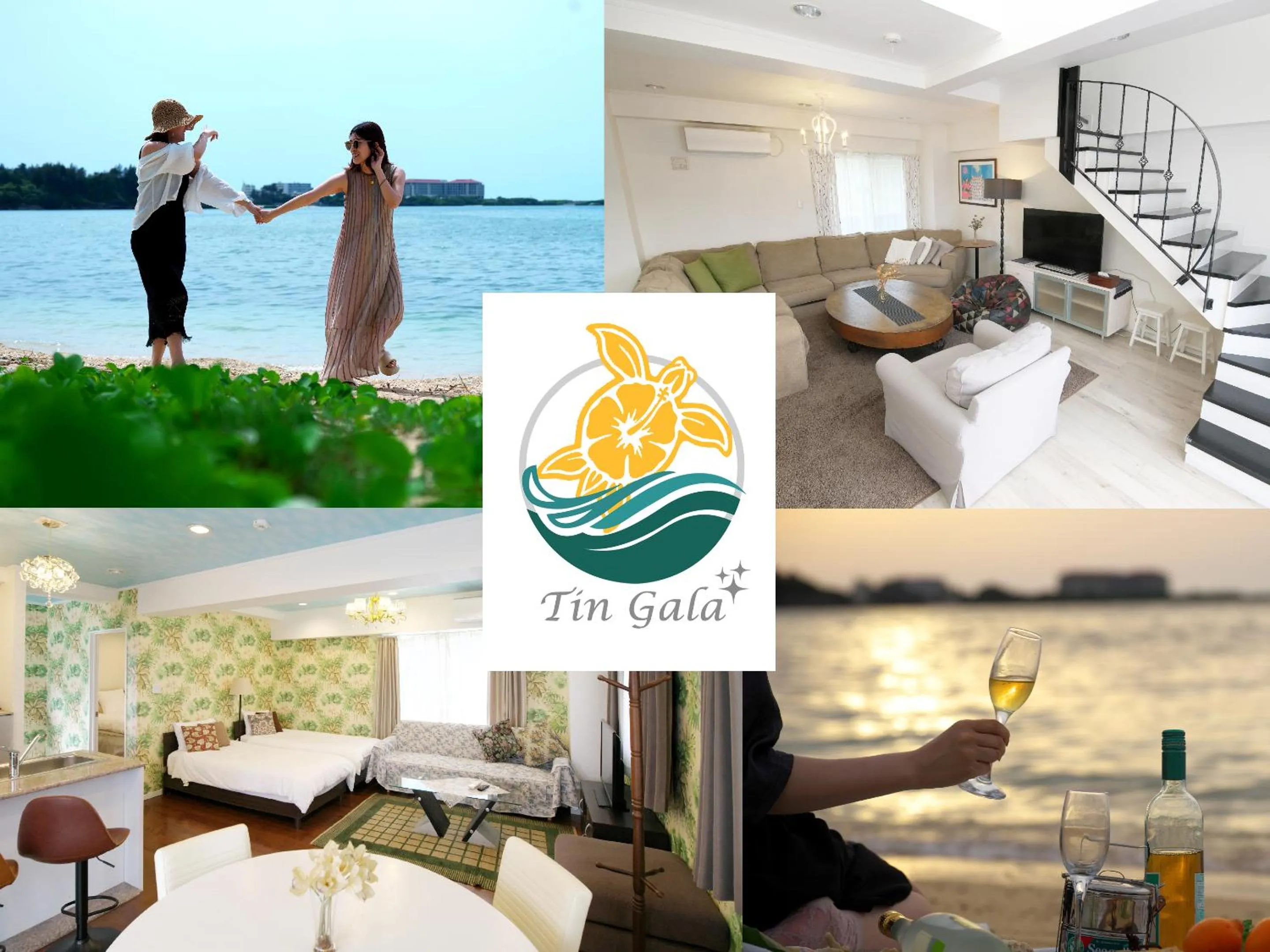 Property logo or sign in Ocean Villa Tin Gala