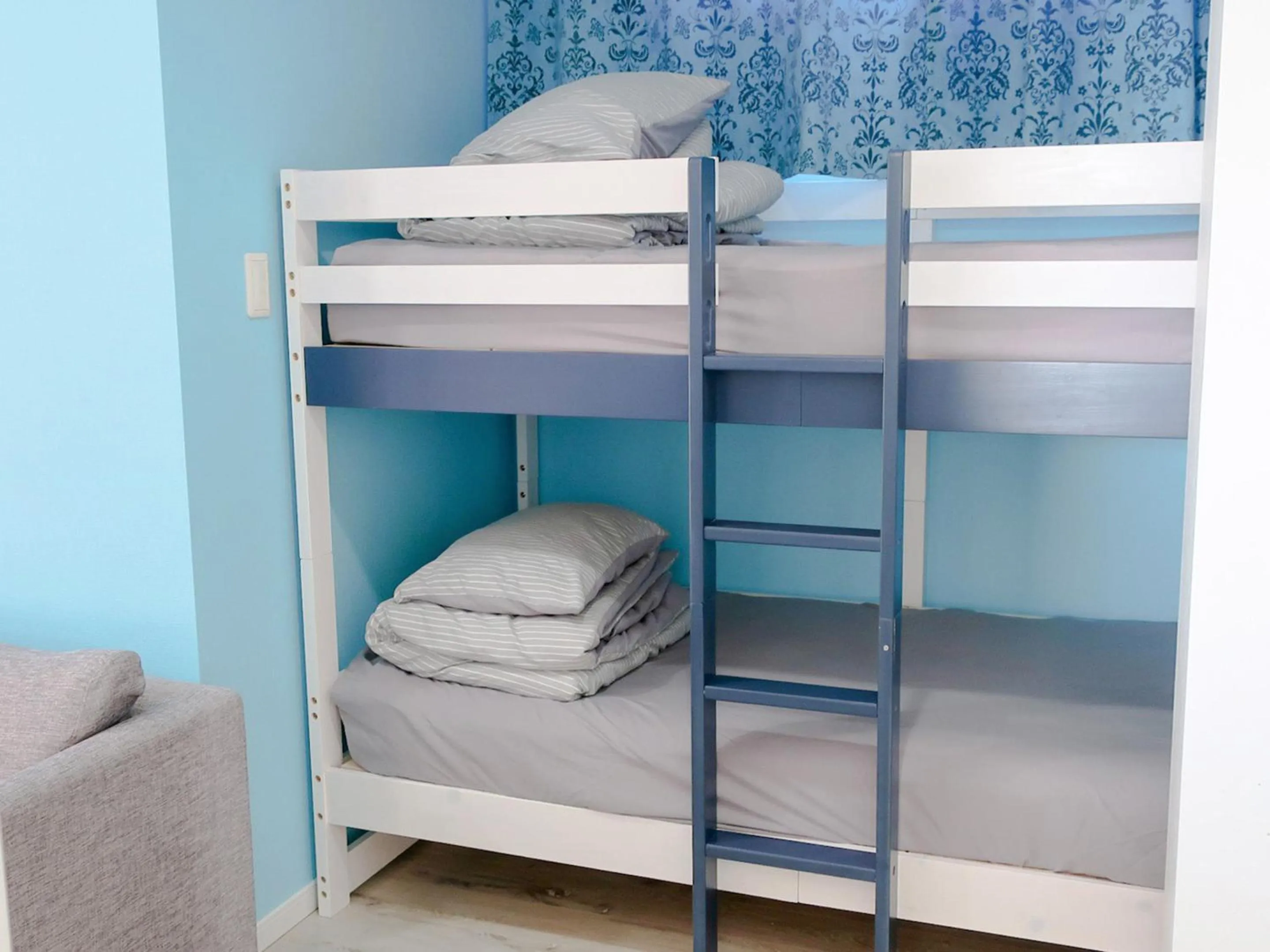 Bedroom, Bed in Ocean Villa Tin Gala