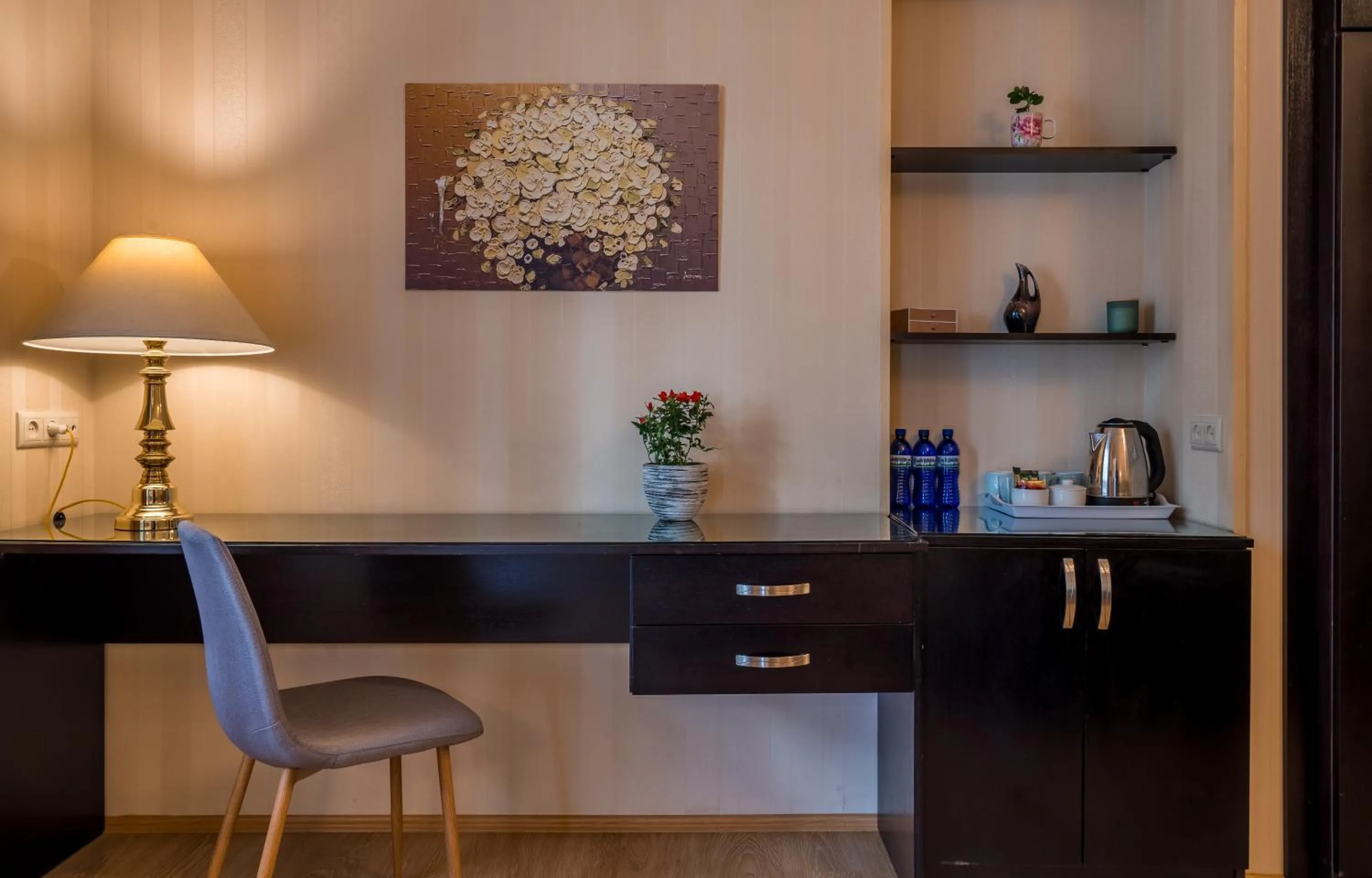 Living room in Iliani Hotel