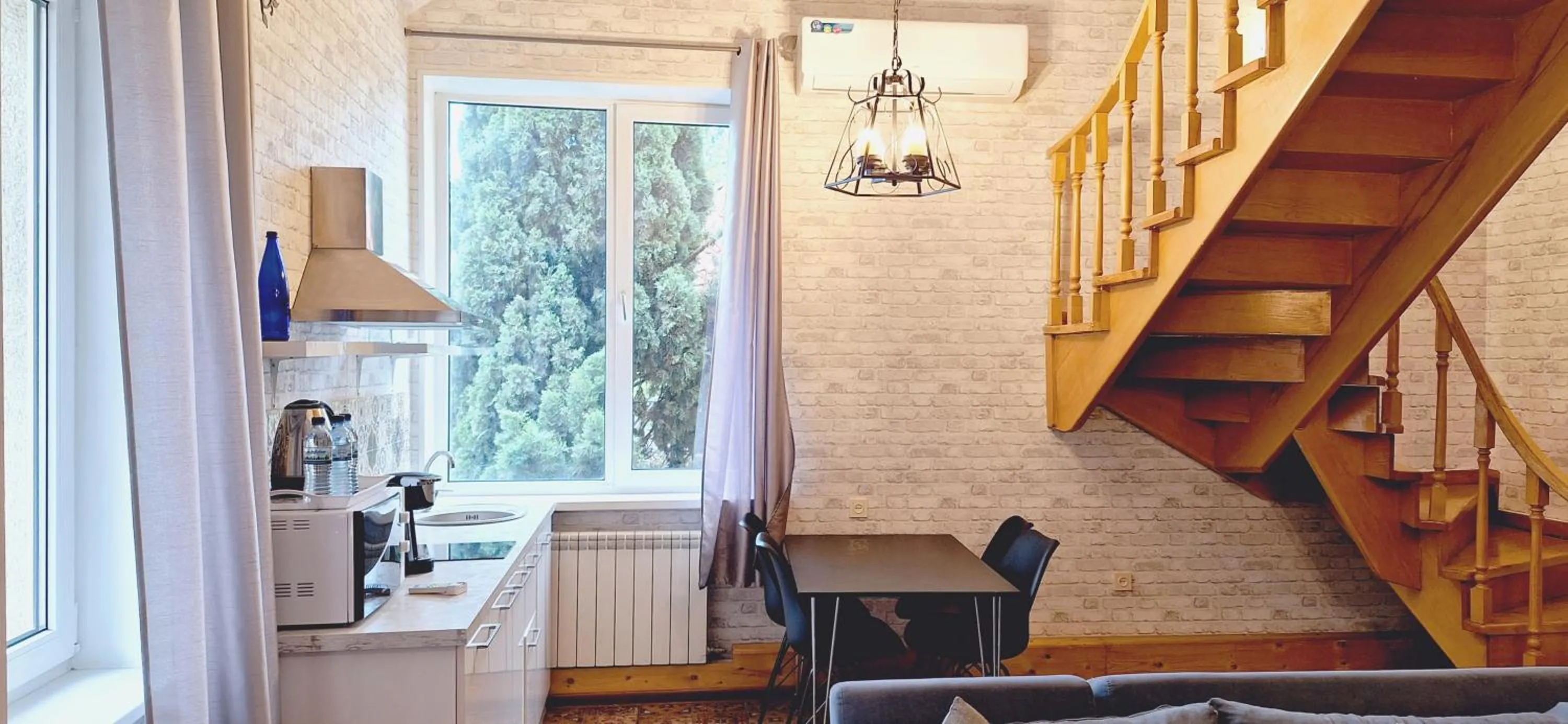 kitchen in Iliani Hotel