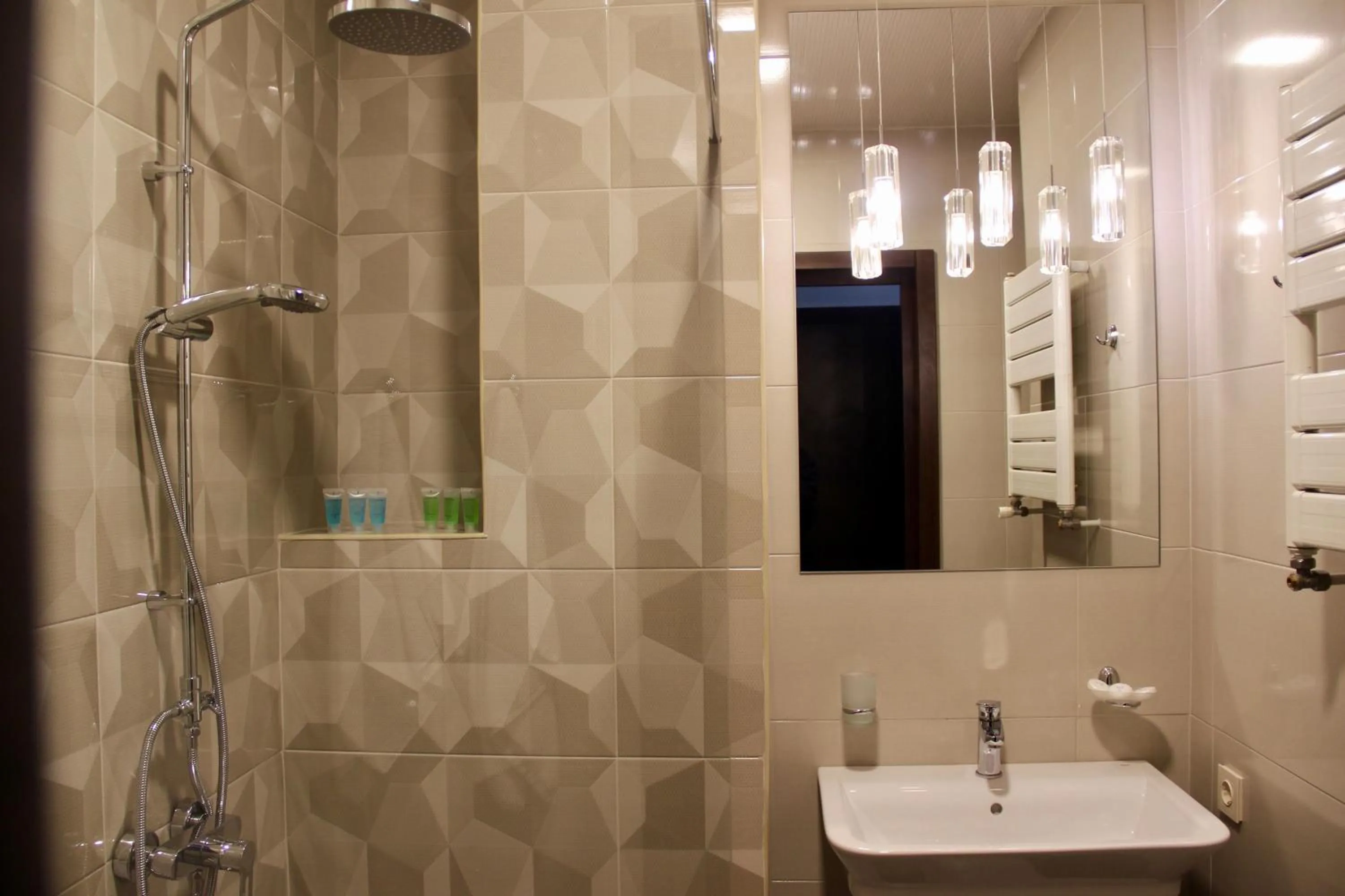 Bathroom in Iliani Hotel