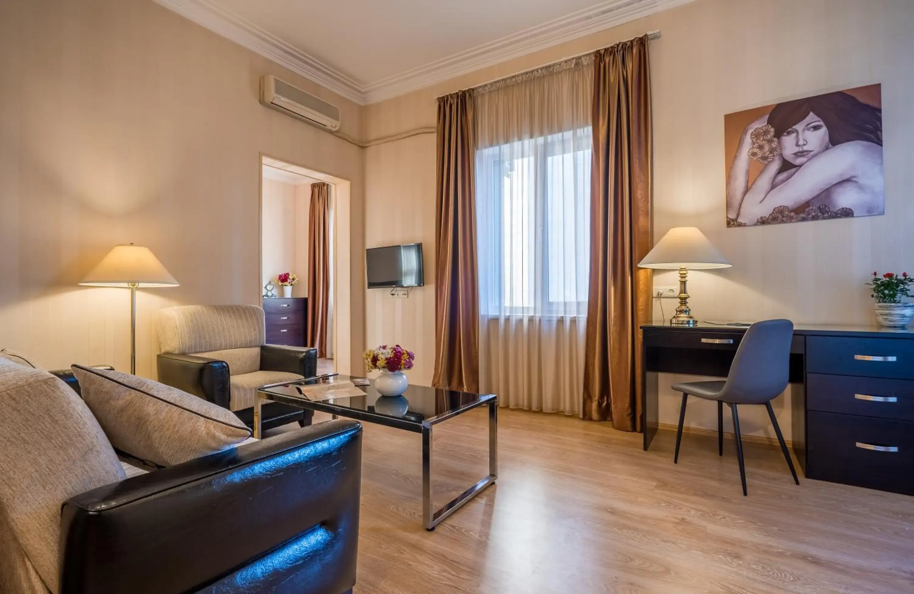 Living room in Iliani Hotel Living room in Iliani Hotel