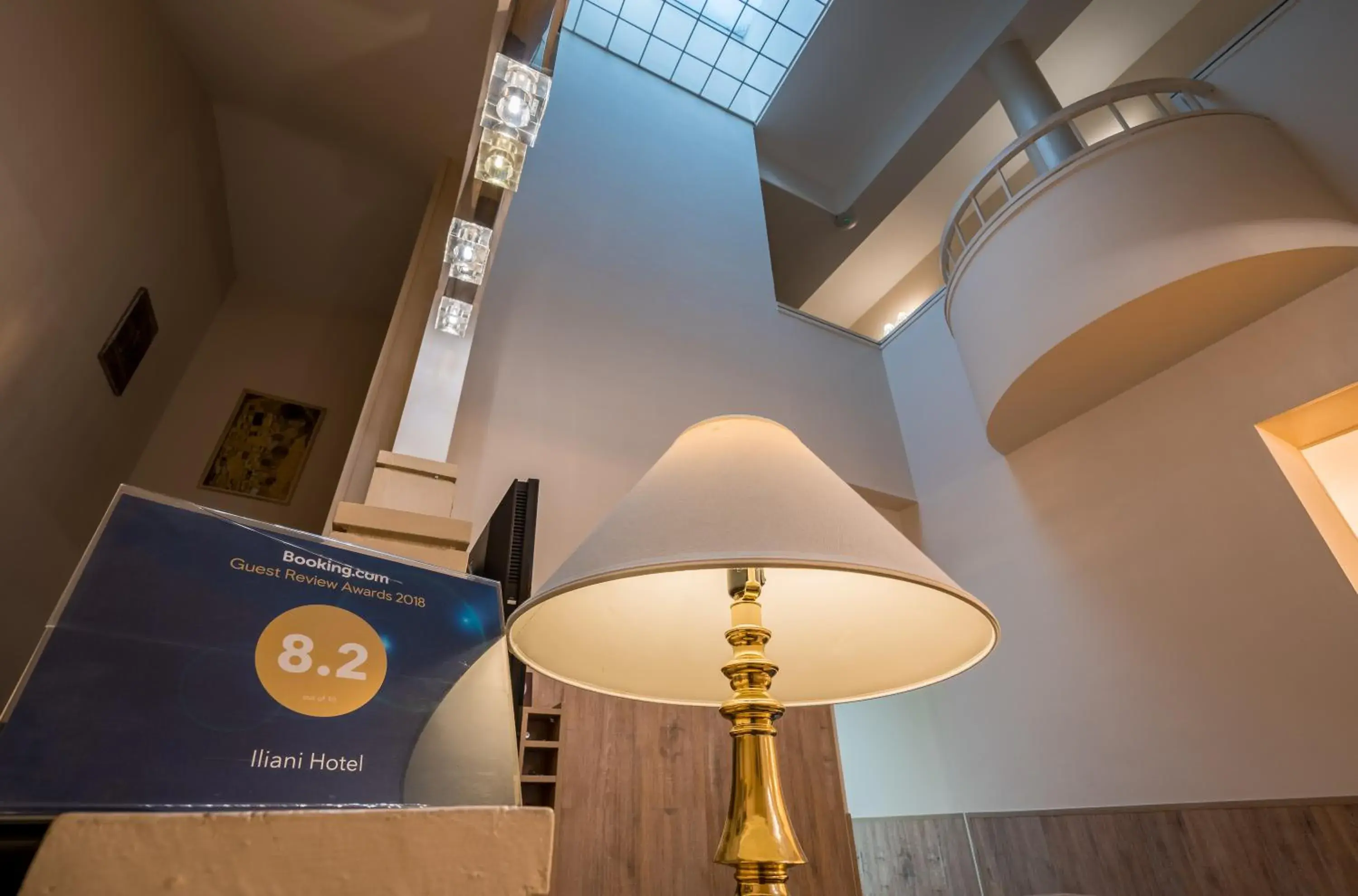 Lobby or reception in Iliani Hotel Lobby or reception in Iliani Hotel