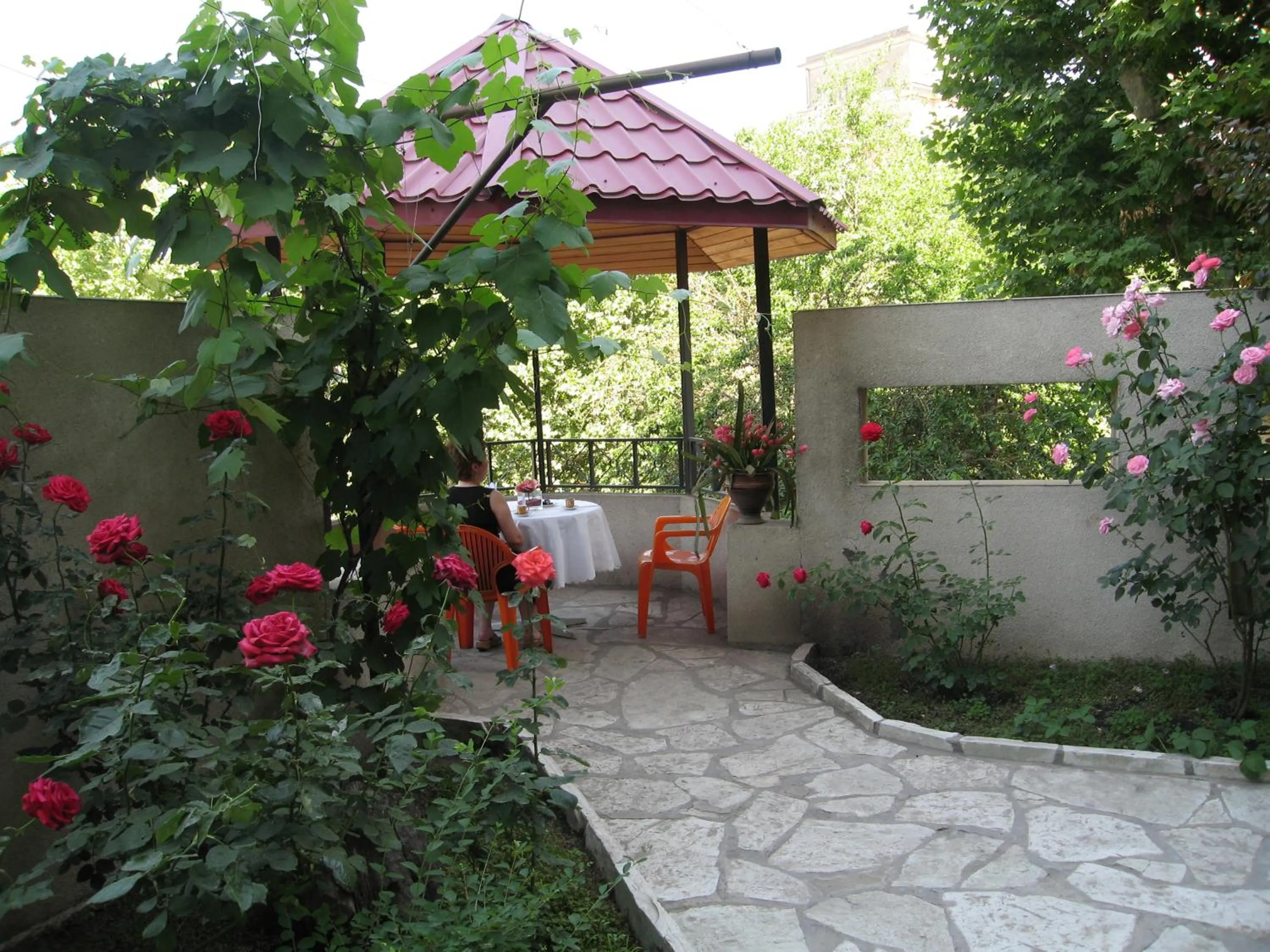 Garden in Iliani Hotel