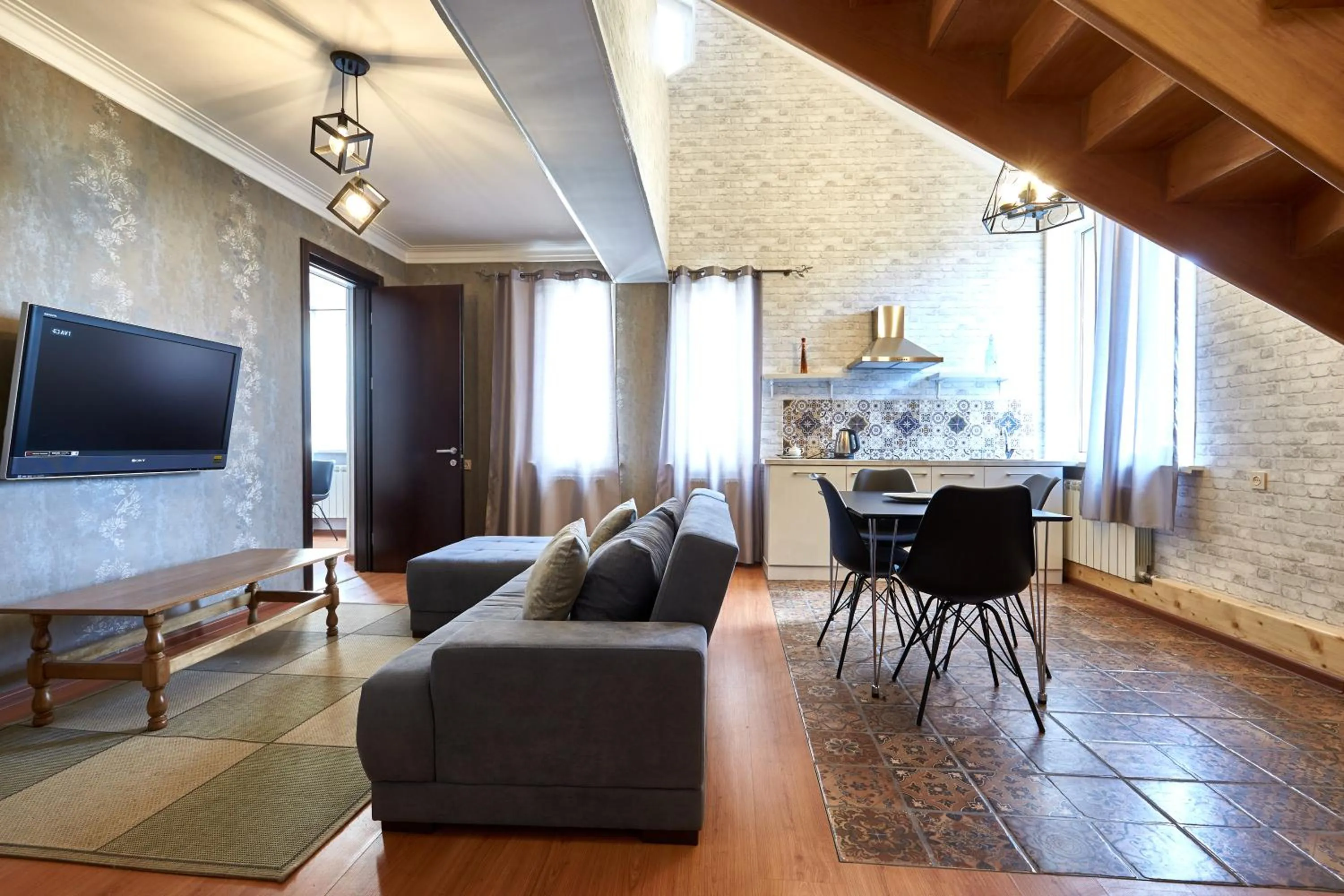 Living room in Iliani Hotel