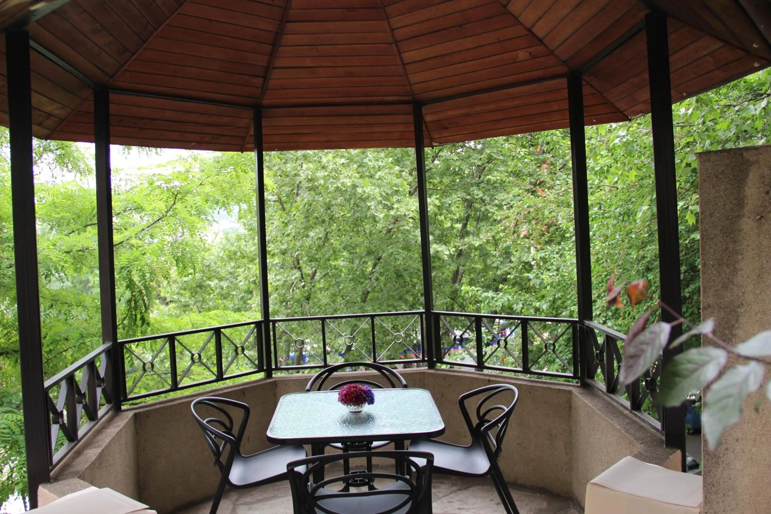 Garden in Iliani Hotel