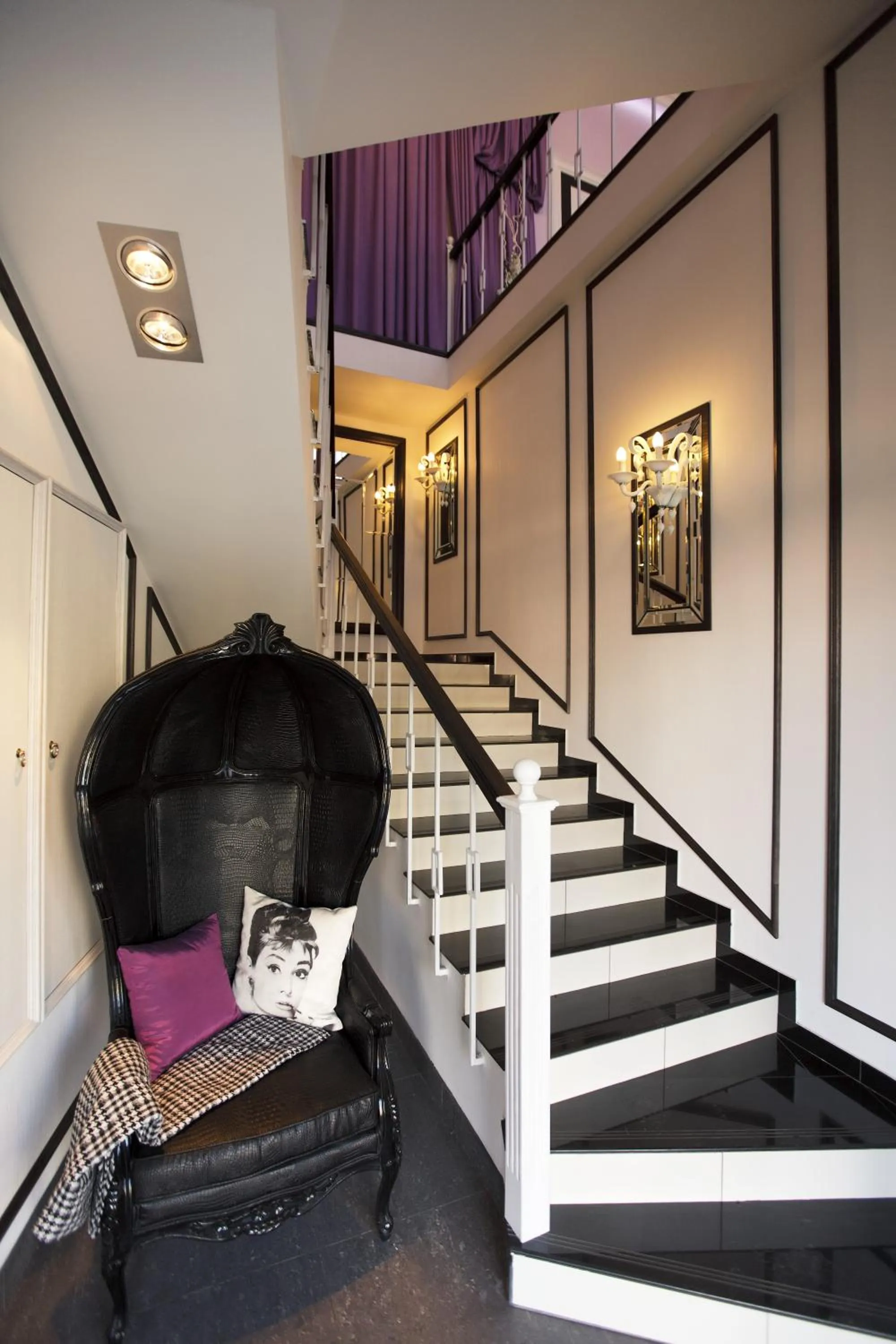 Decorative detail in Mirax Boutique Hotel