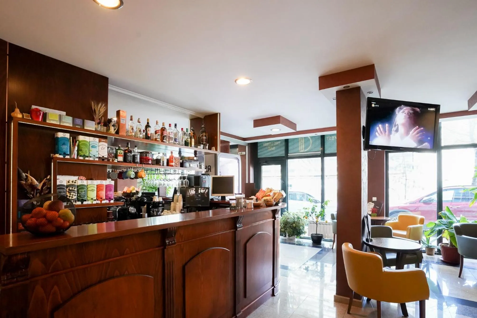 Lobby or reception in Central West Hotel