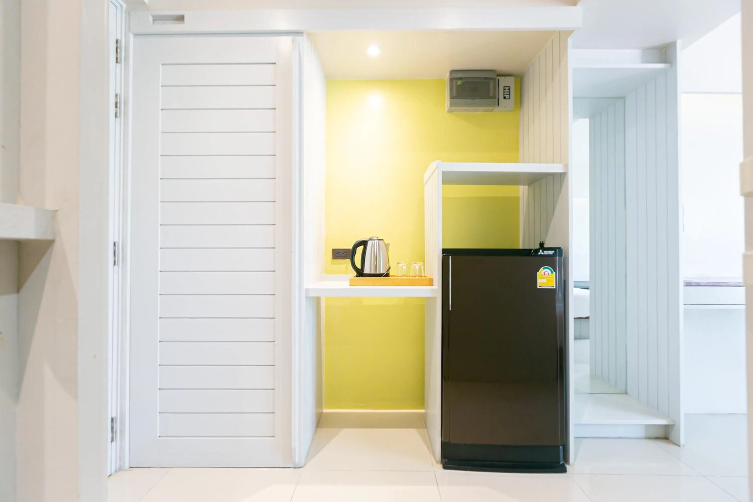 Kitchen or kitchenette in A Room Bangkok Sathorn