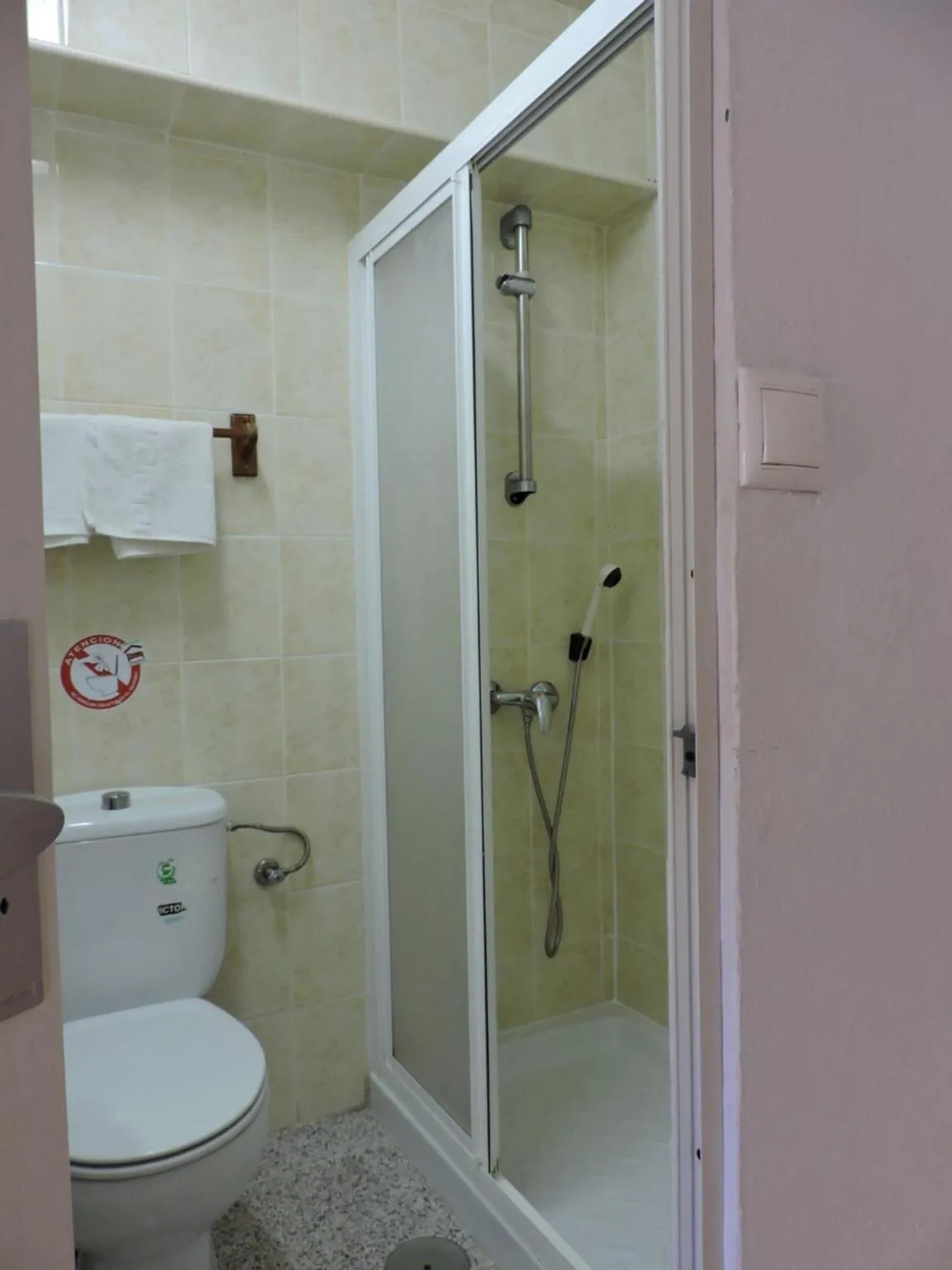 Toilet in Hospedaje Lisboa Algeciras P Ca 0214 y A Ca 0232