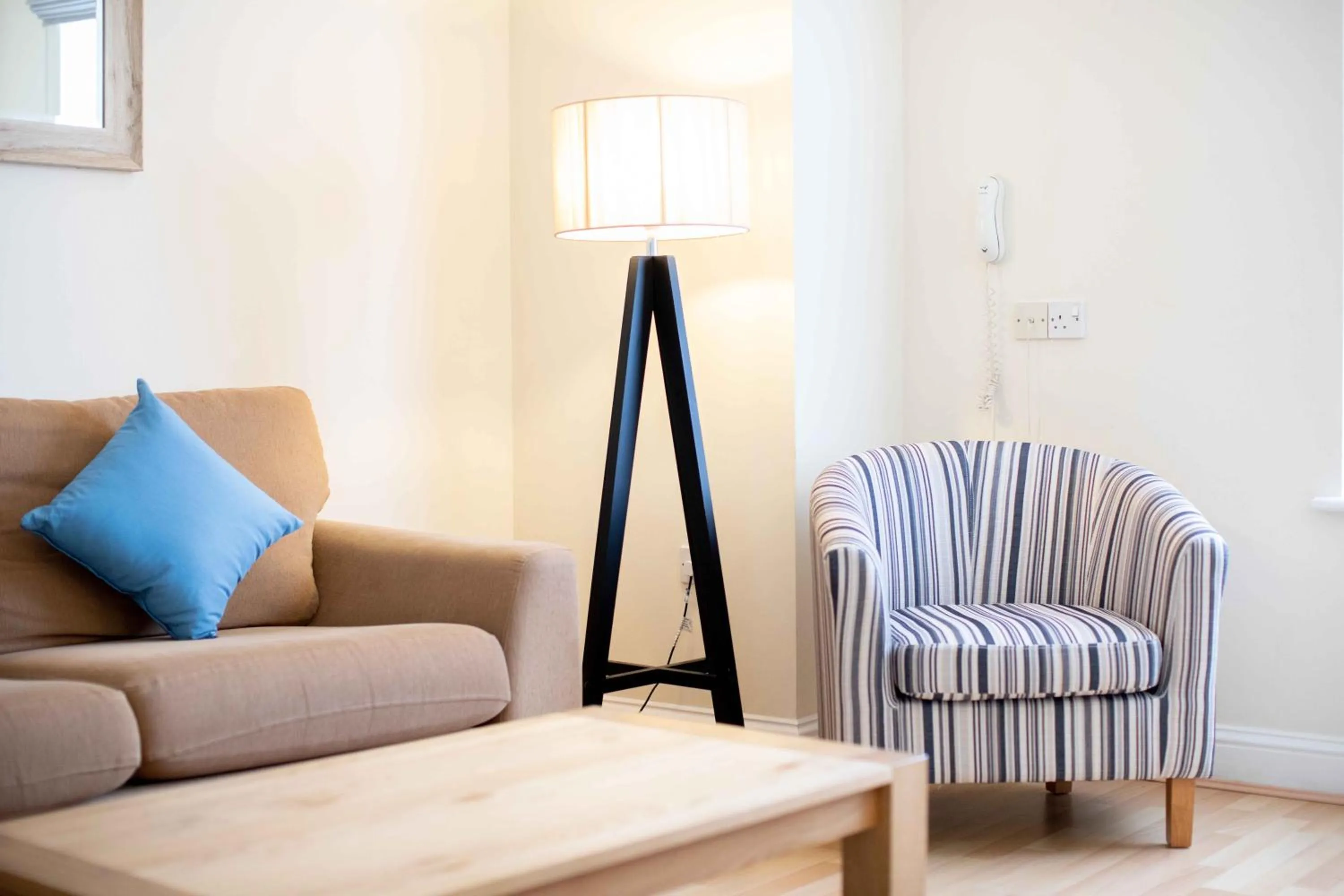 Living room in SACO Jersey - Merlin House