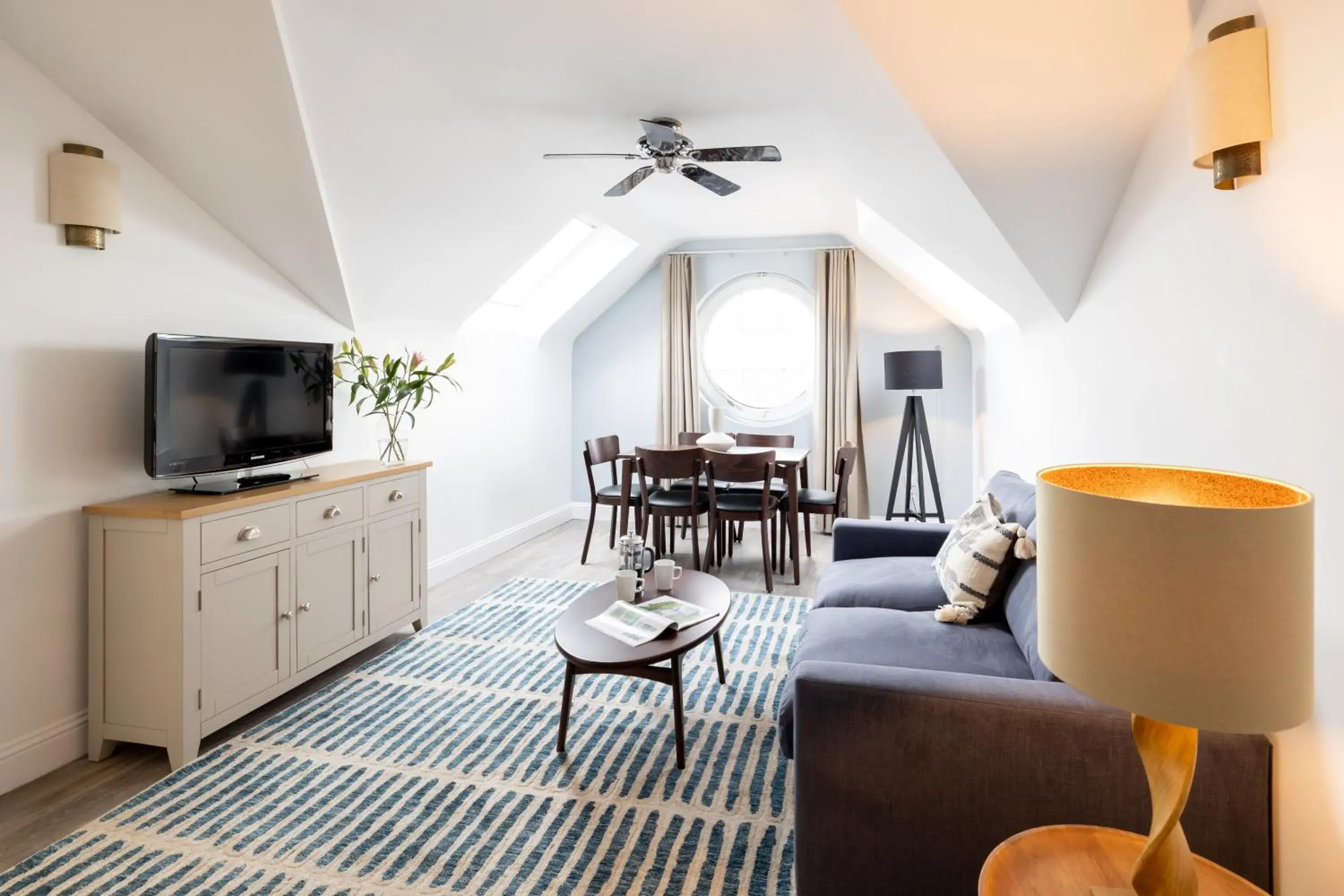 Living room in SACO Jersey - Merlin House Living room in SACO Jersey - Merlin House