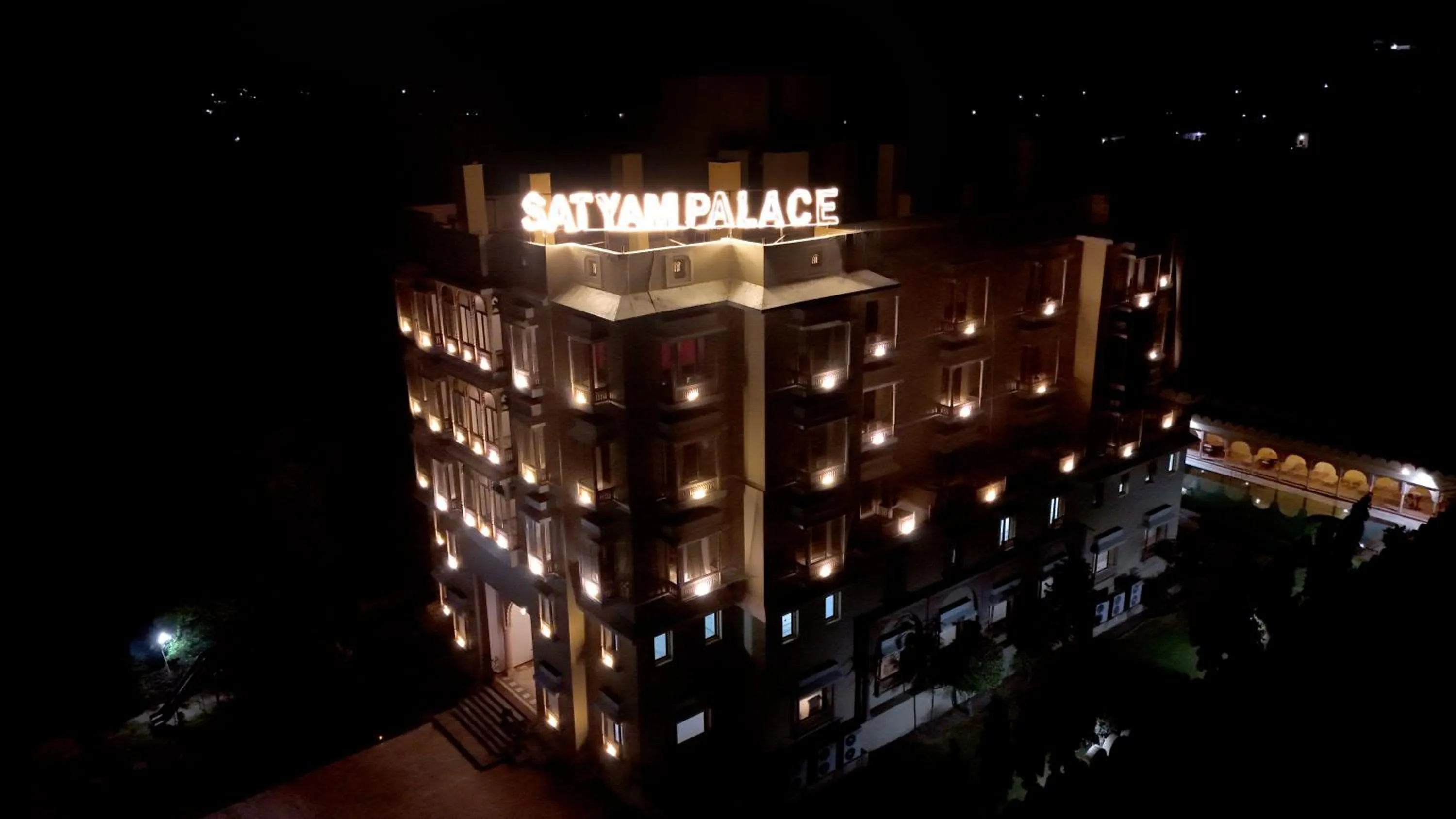 Night in Satyam Palace Resort