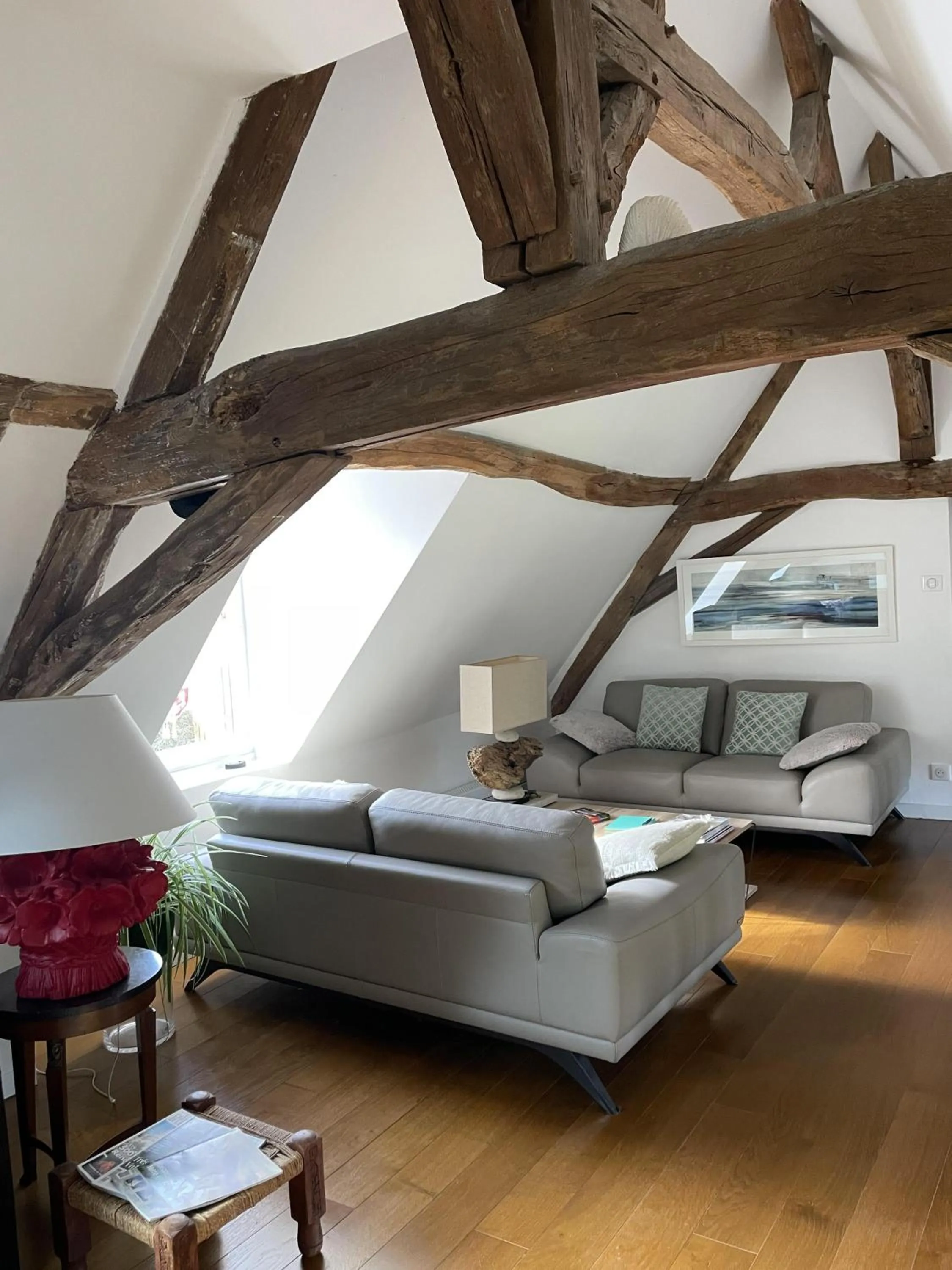 Living room in Villa Cassandre