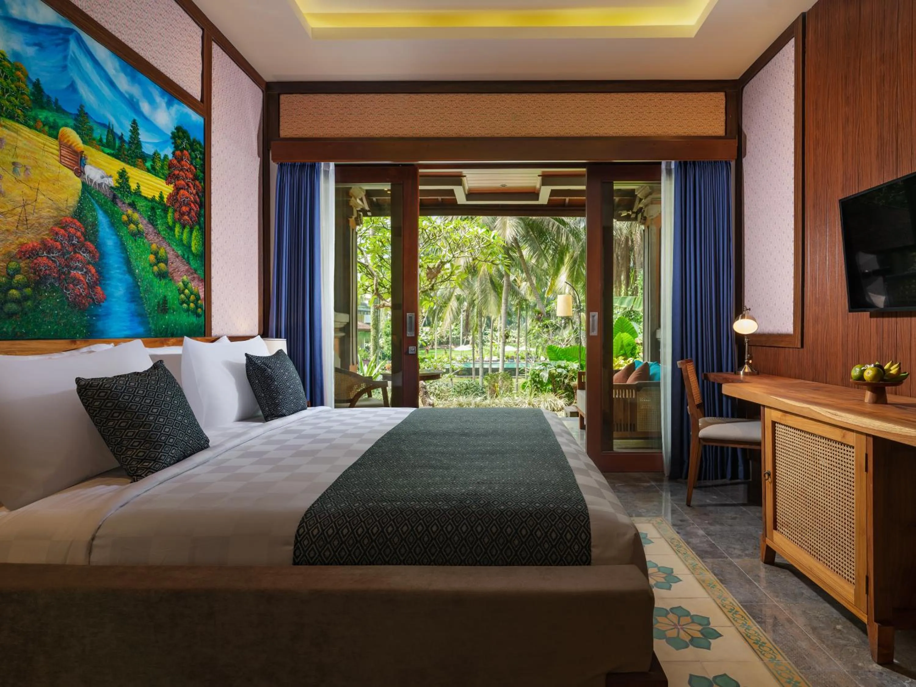 Bed in The Artini Dijiwa Ubud