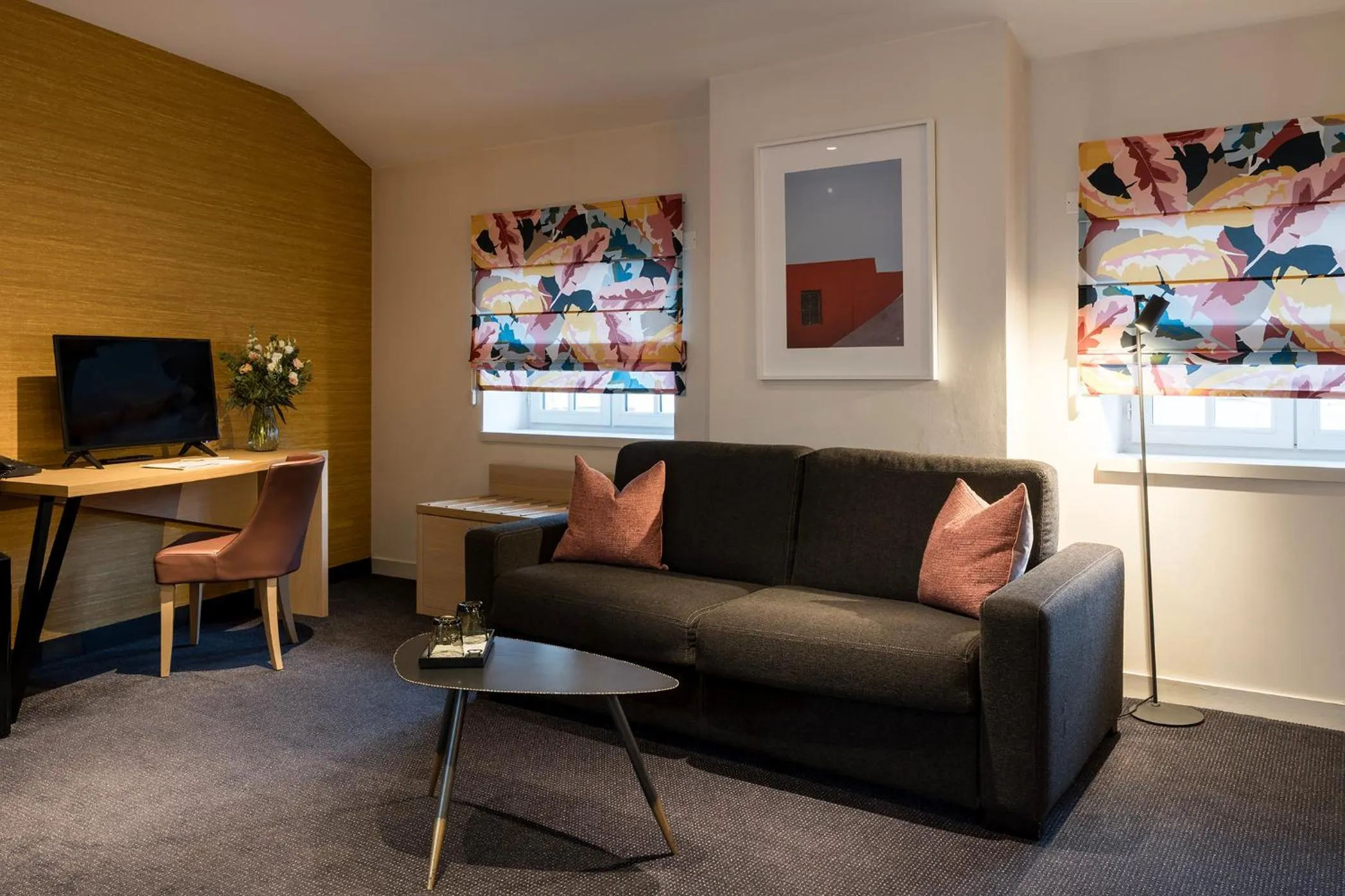 Living room in Hôtel Le Griffon d'Or