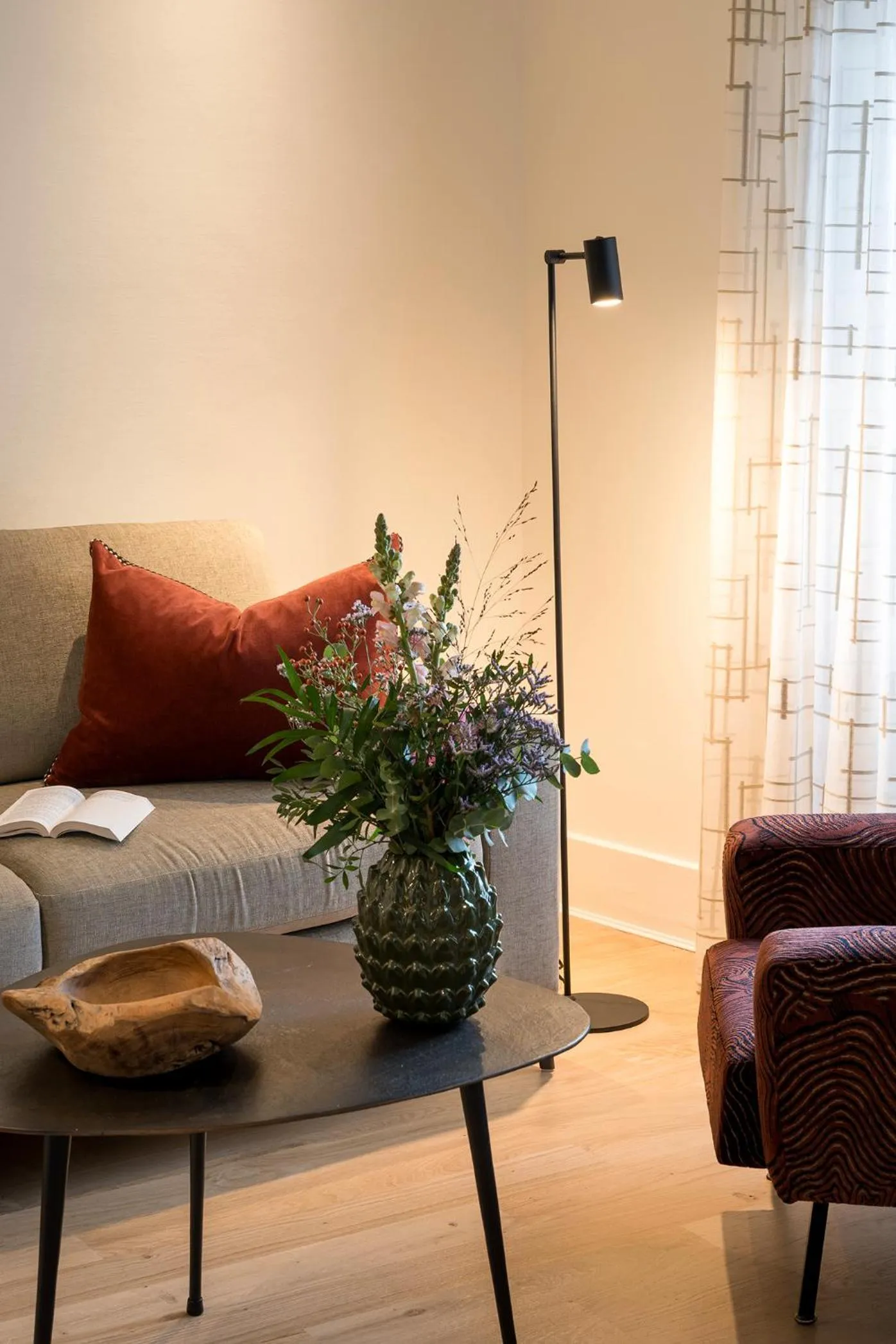 Living room in Hôtel Le Griffon d'Or