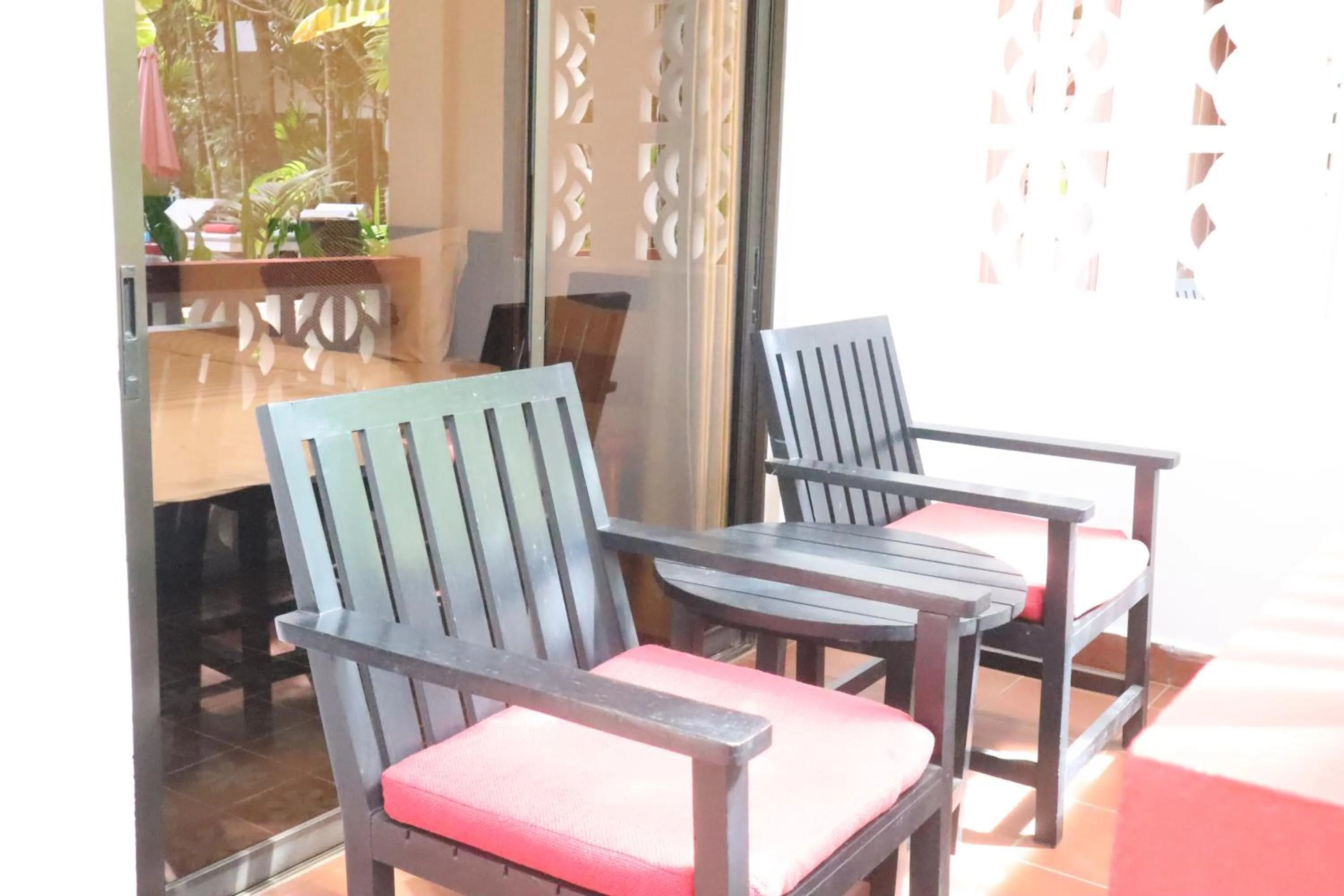 Patio in La Niche D'angkor Boutique Hotel