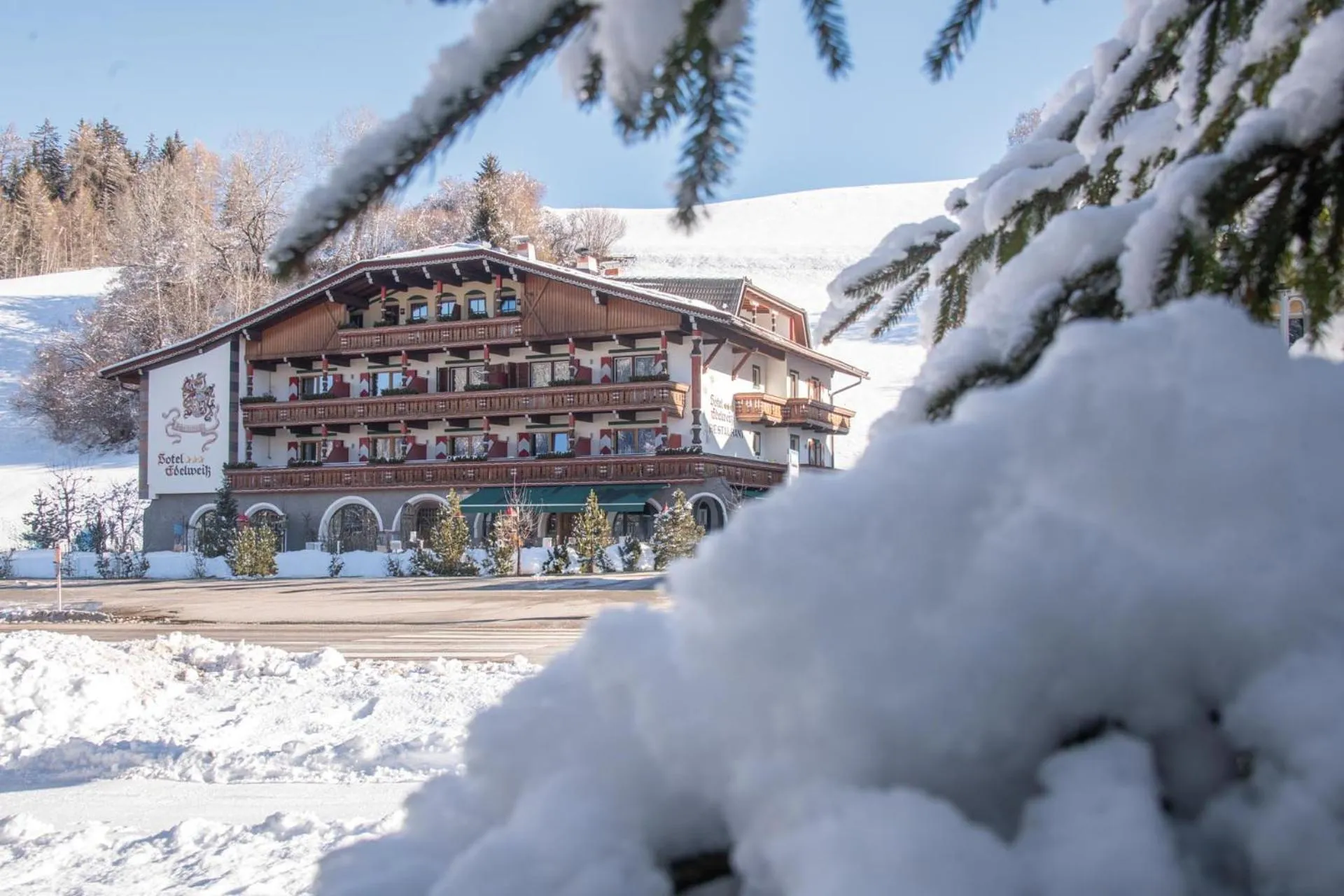 Property building in Hotel Edelweiss