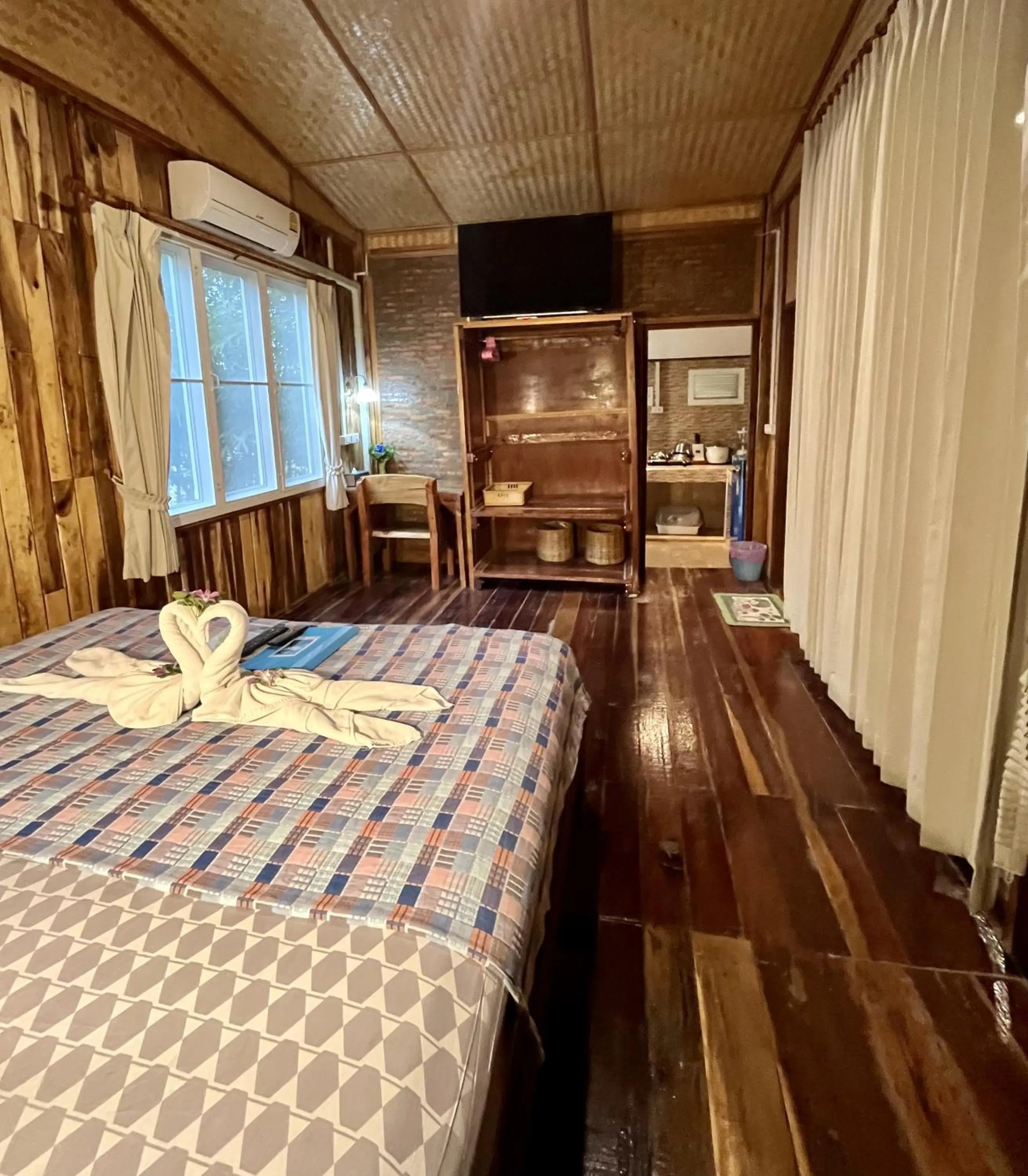 Bed in Faasai Resort & Spa