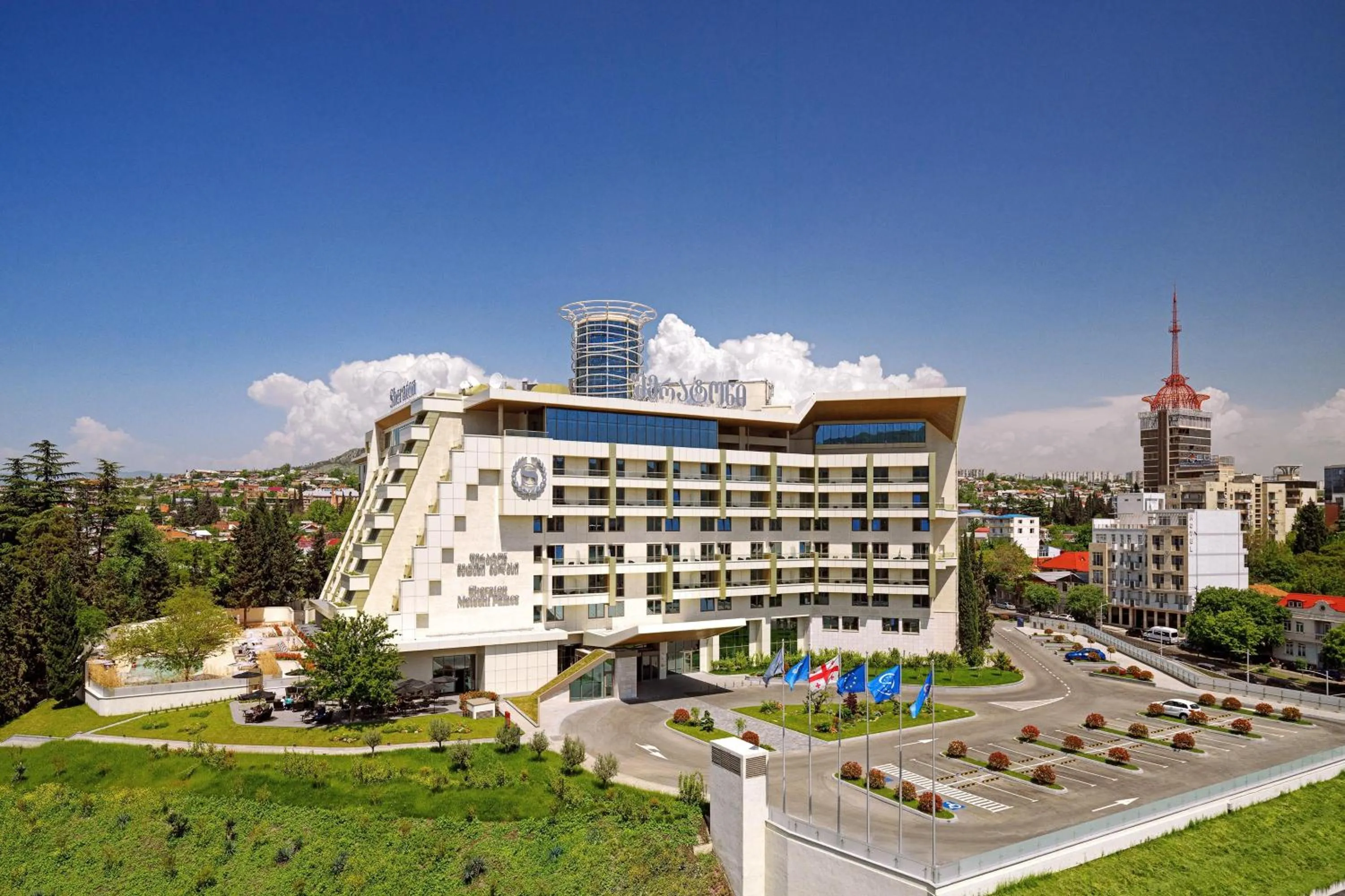 Property building in Sheraton Grand Tbilisi Metechi Palace