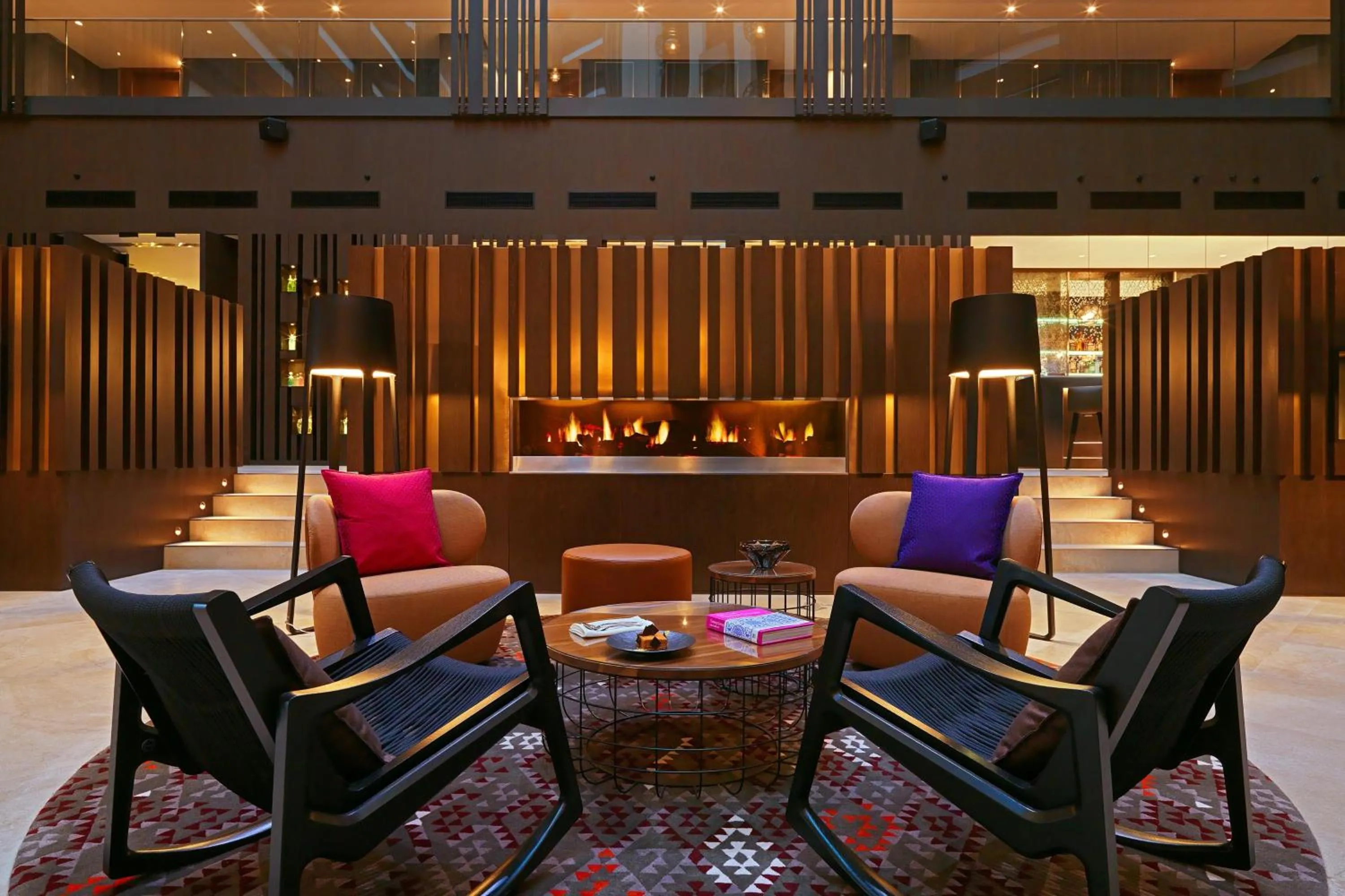 Lobby or reception in Sheraton Grand Tbilisi Metechi Palace