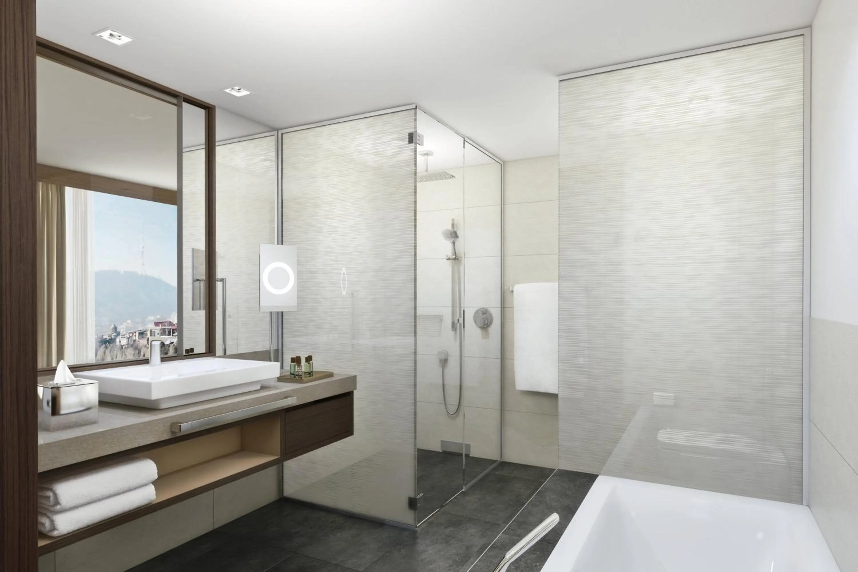 Bathroom in Sheraton Grand Tbilisi Metechi Palace