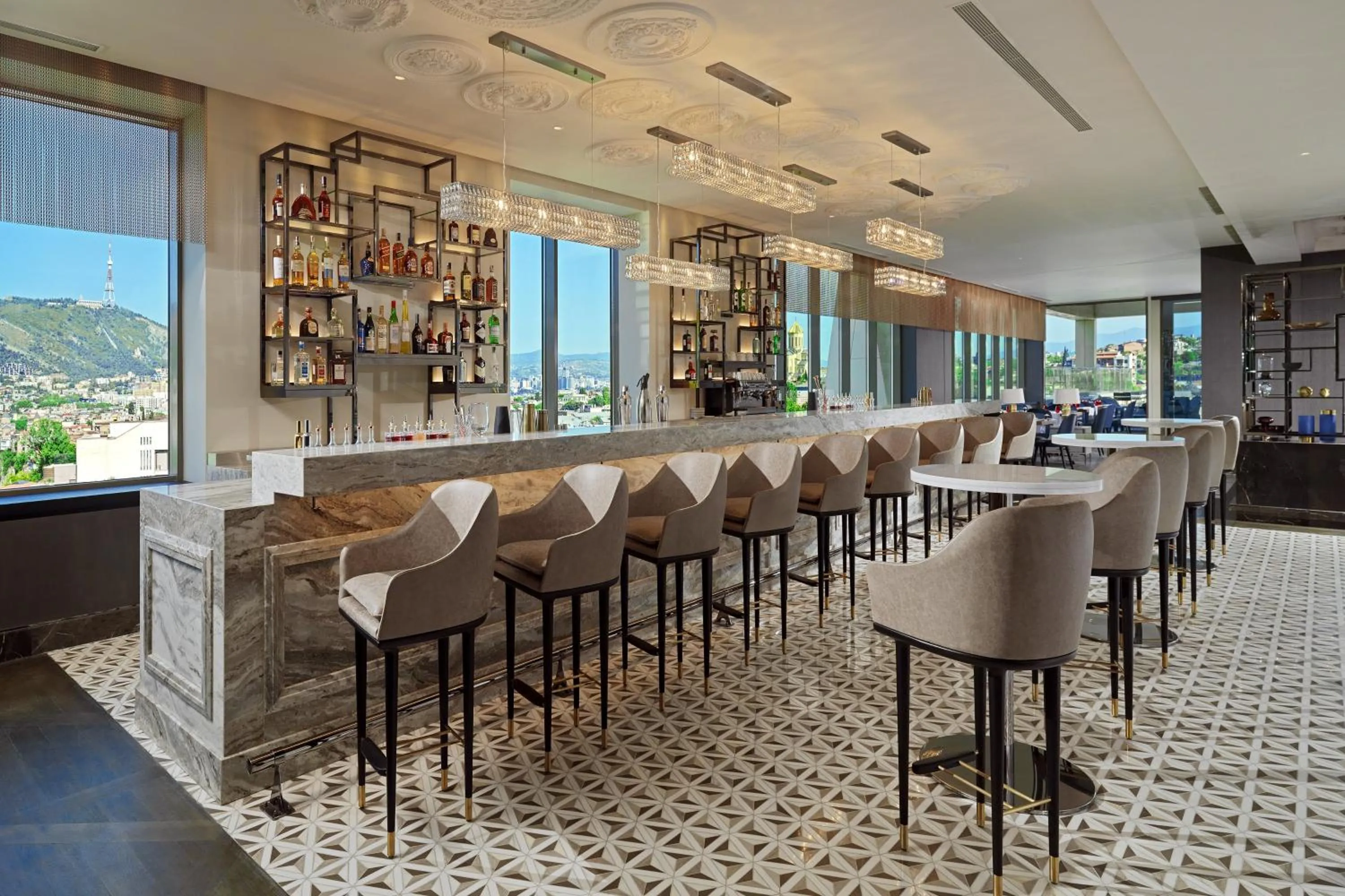 Restaurant/places to eat in Sheraton Grand Tbilisi Metechi Palace