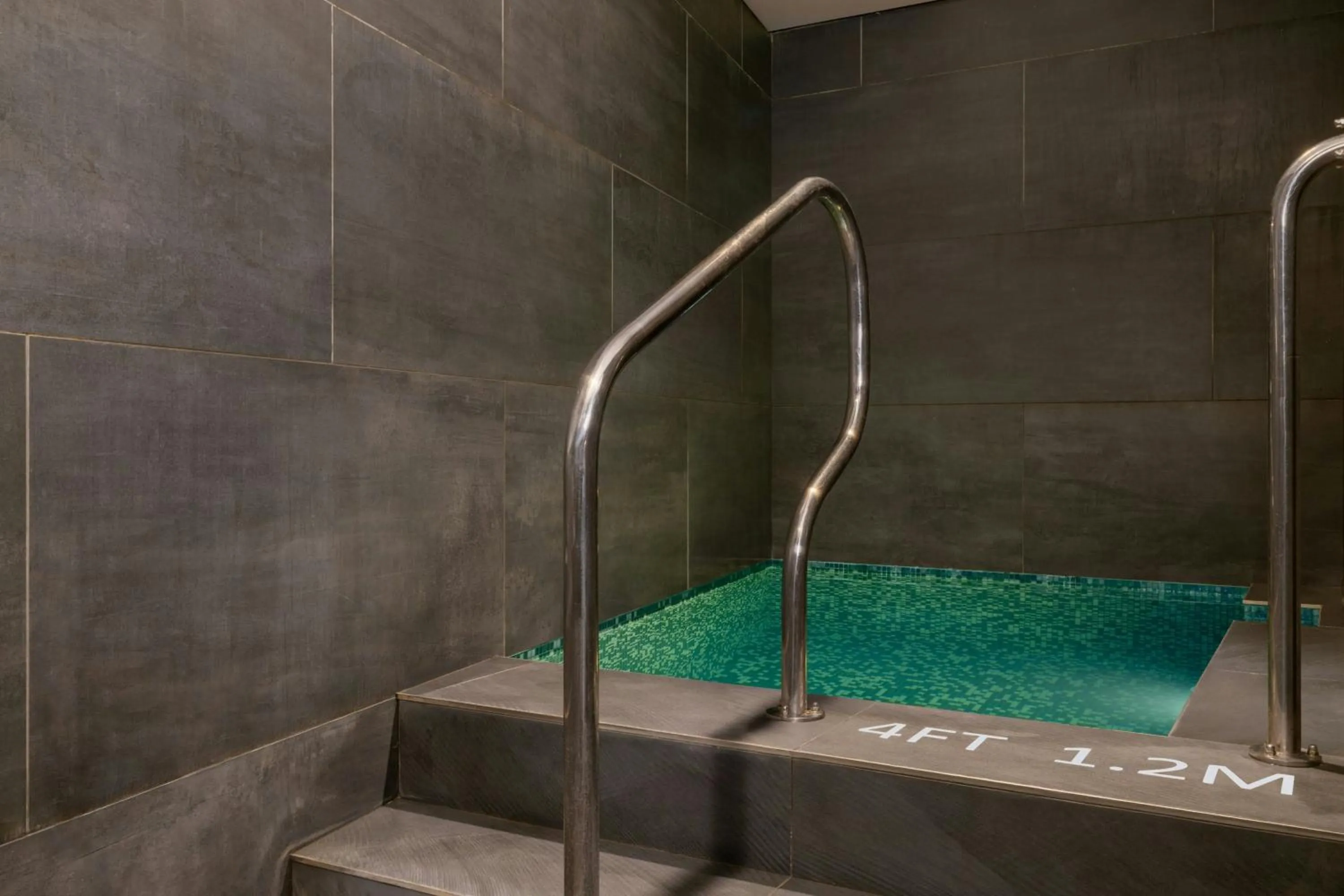 Swimming pool in Sheraton Grand Tbilisi Metechi Palace