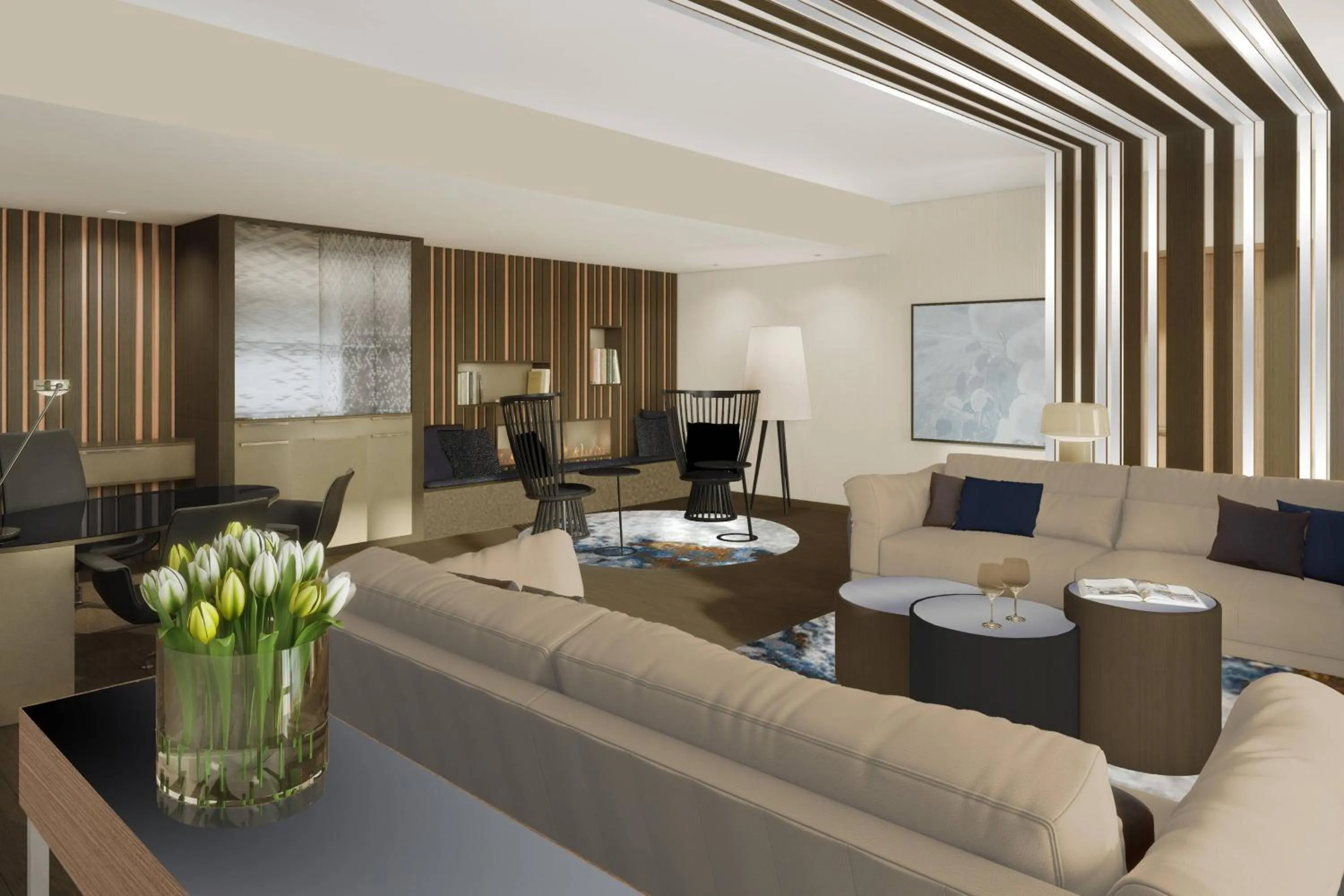 Photo of the whole room in Sheraton Grand Tbilisi Metechi Palace