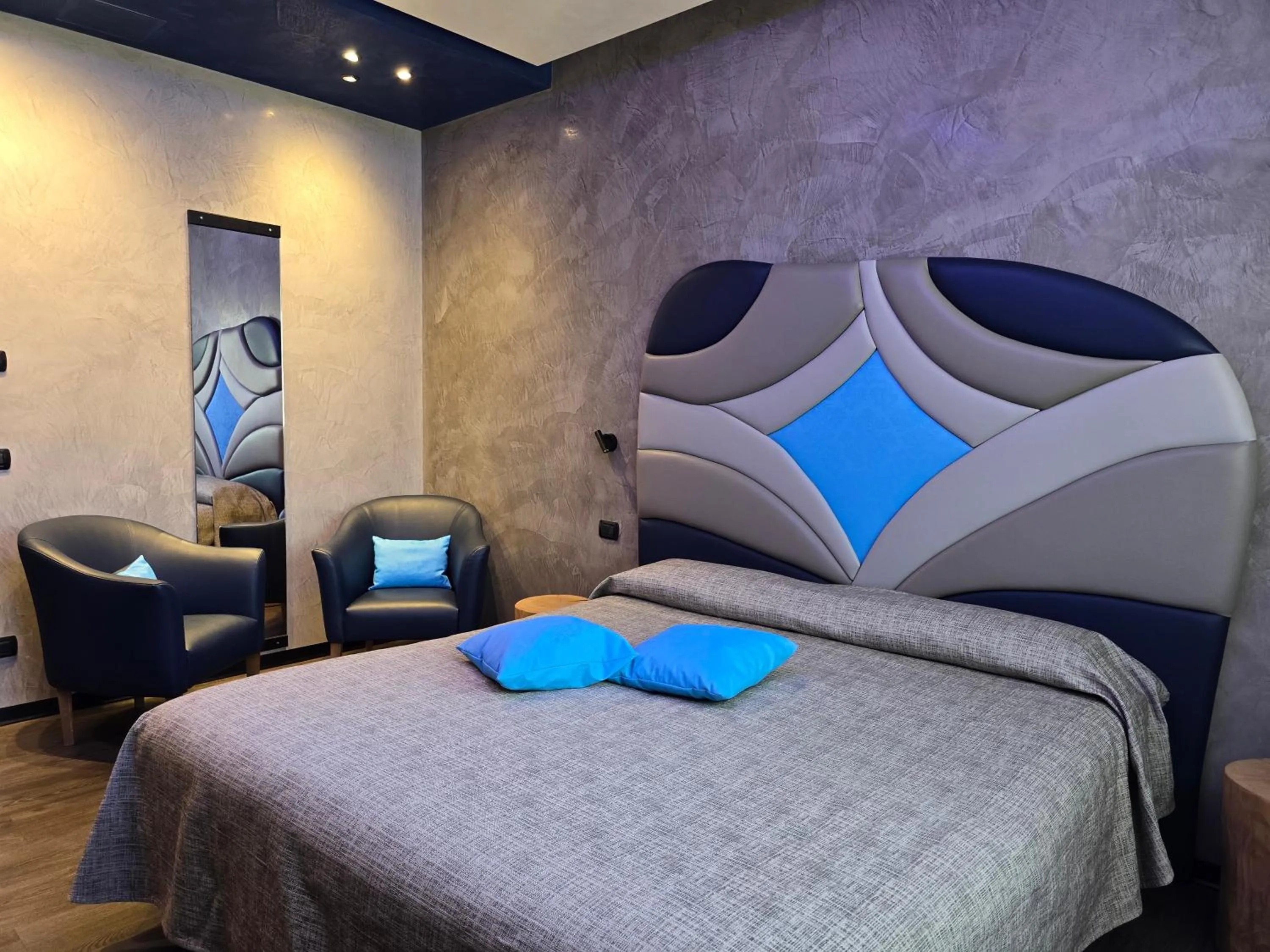 Bedroom, Bed in Hotel La Pergola