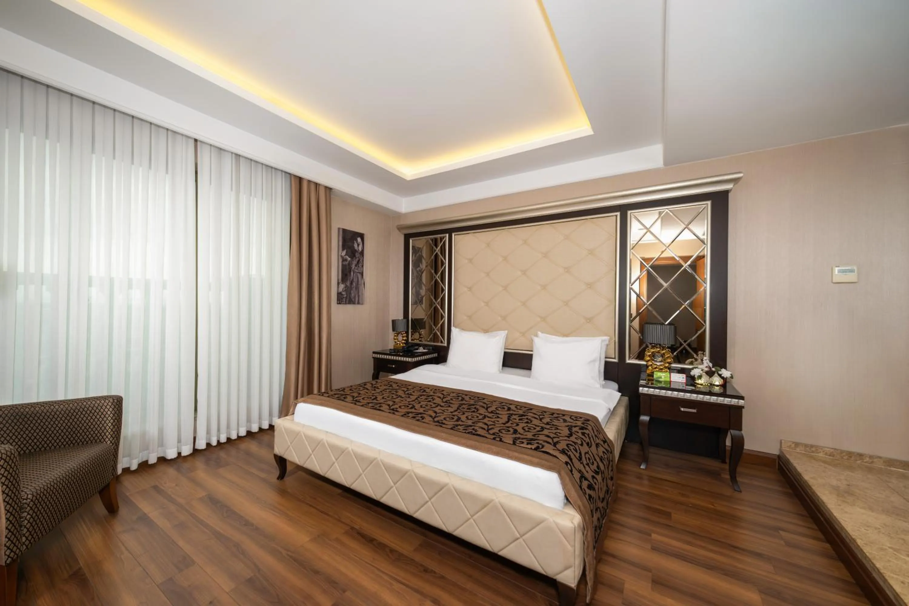 Bedroom, Bed in Grand Makel Hotel Topkapi