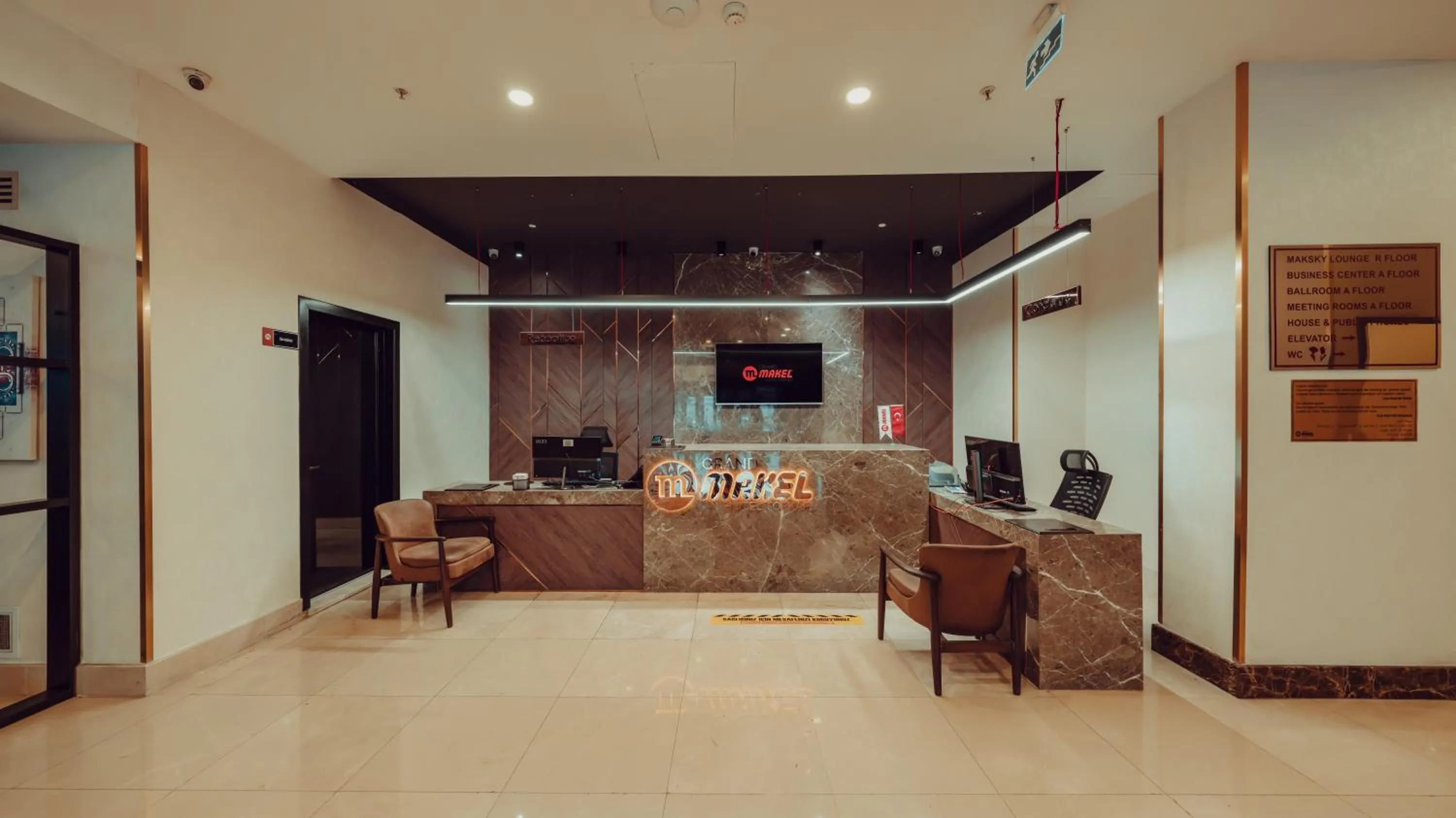 Lobby or reception in Grand Makel Hotel Topkapi
