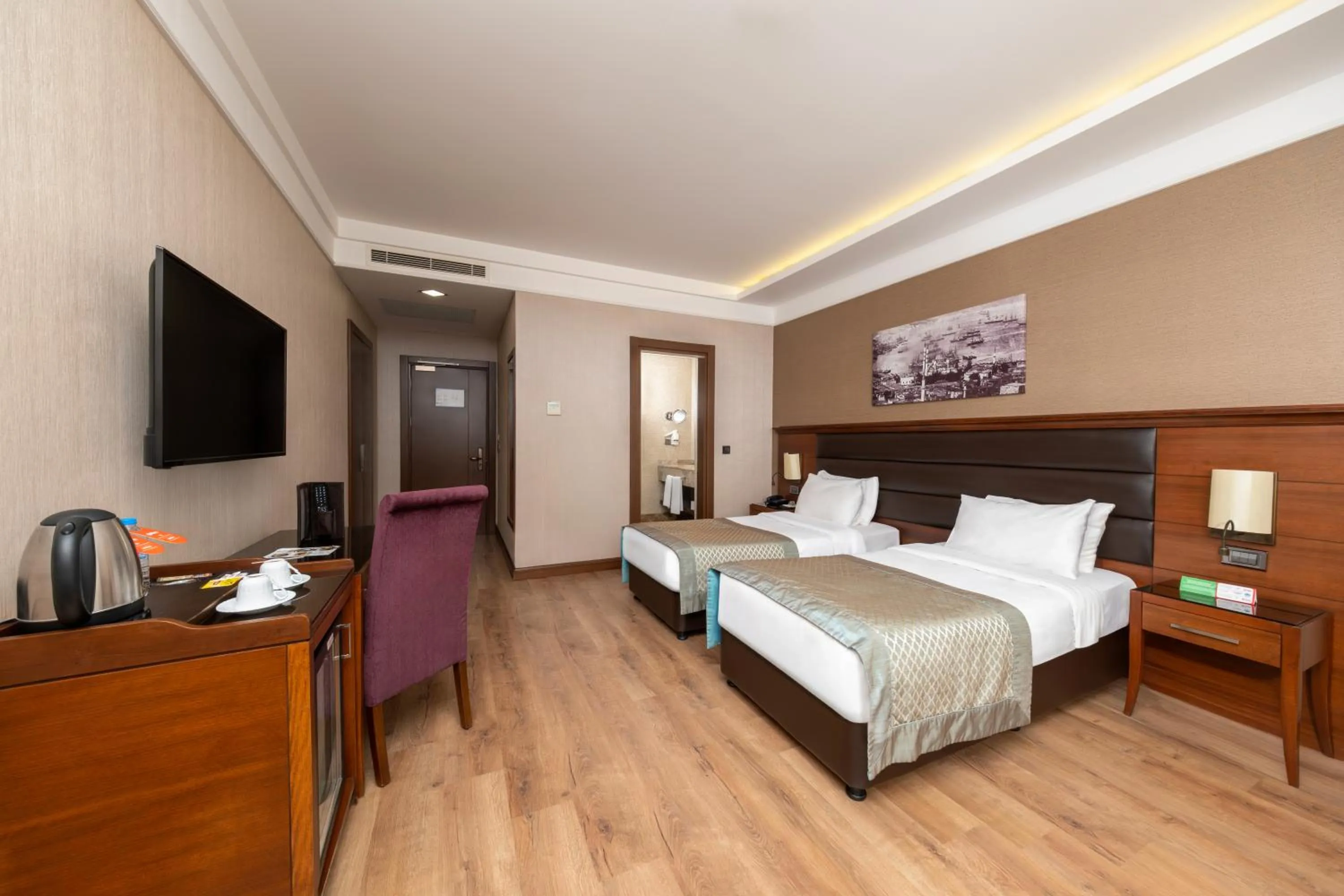 Bed in Grand Makel Hotel Topkapi