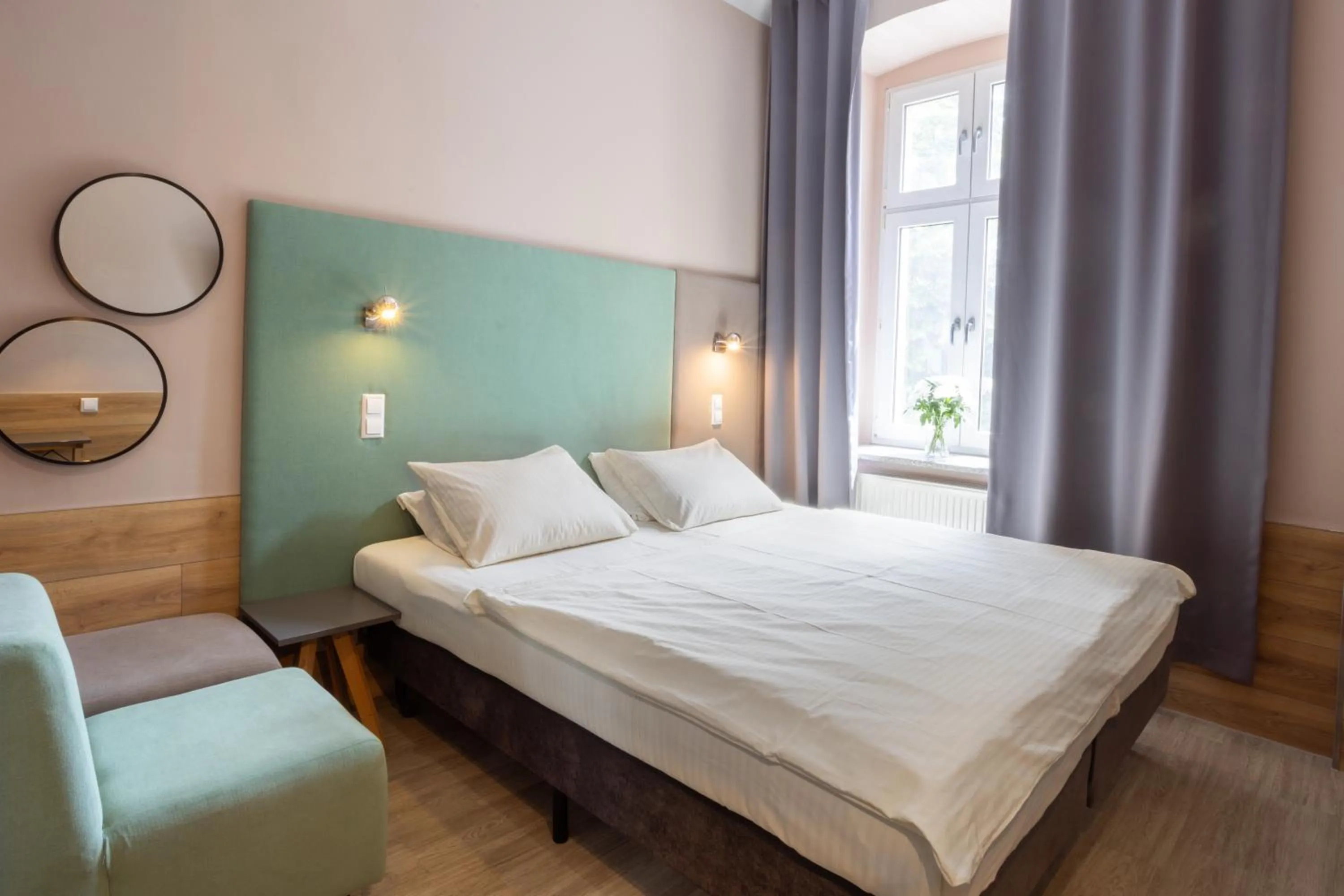 Bed in Hotel Kaliski