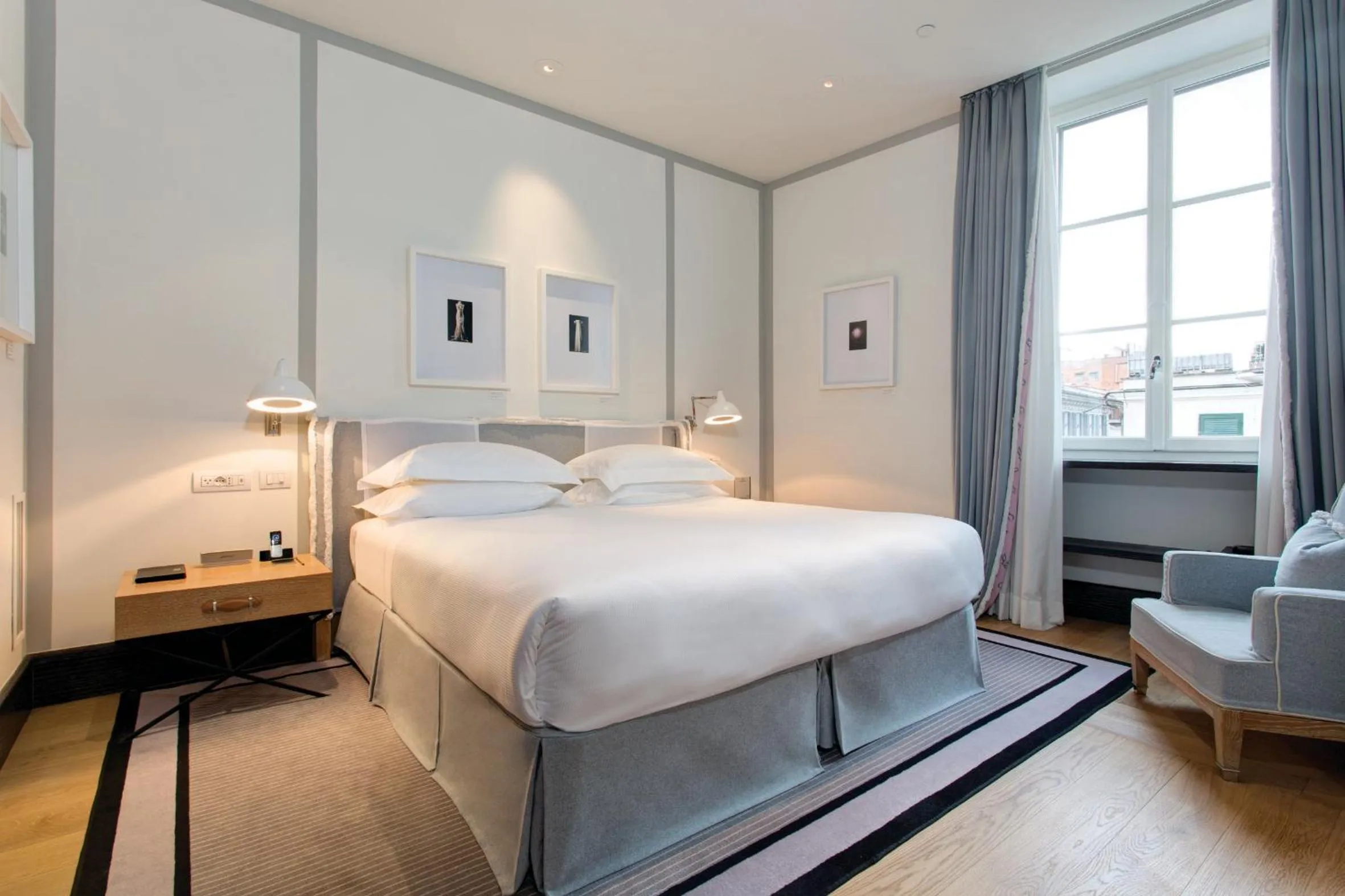 Bedroom, Bed in Portrait Roma - Lungarno Collection