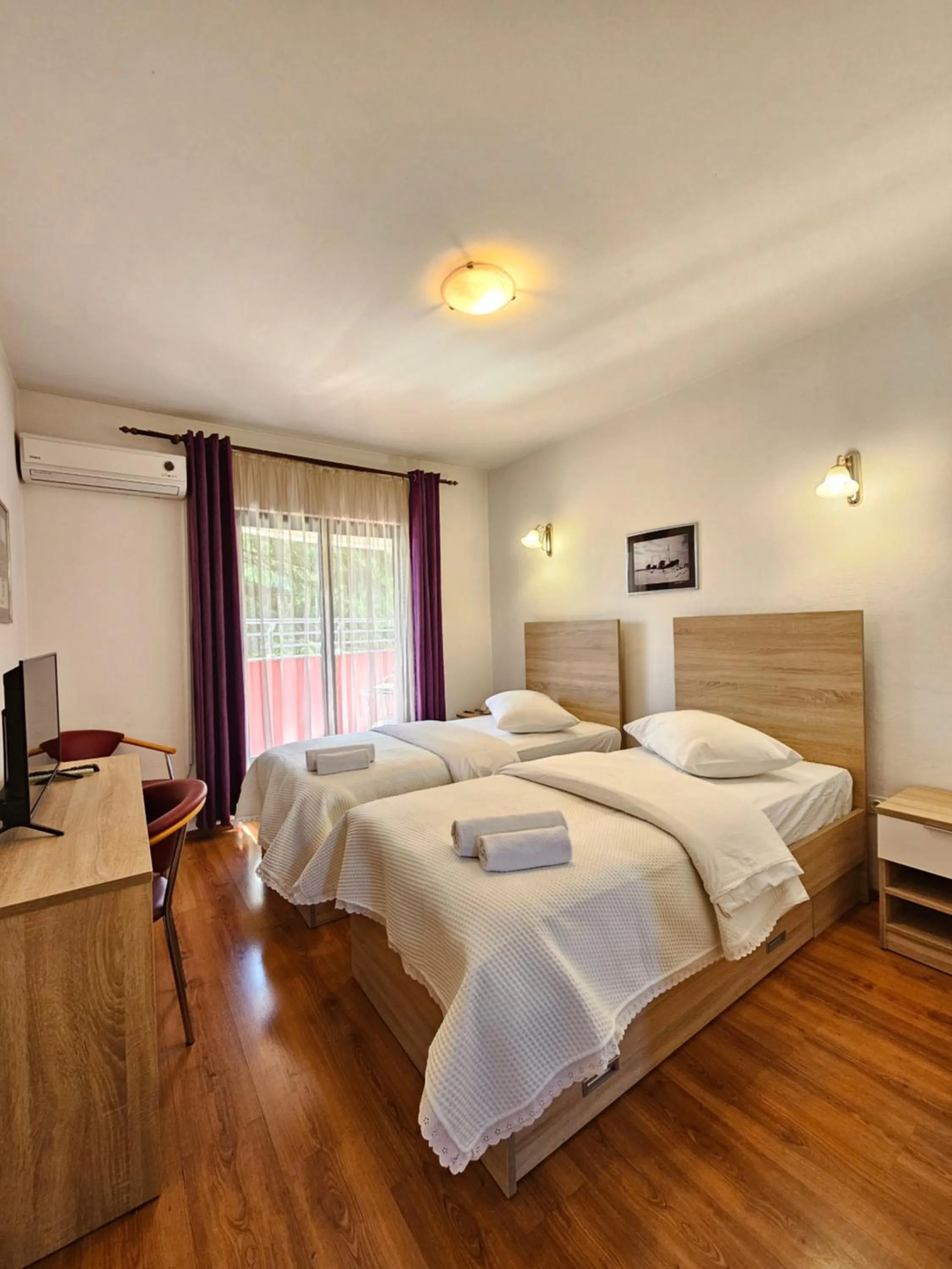 Bedroom, Bed in Hotel Prvan