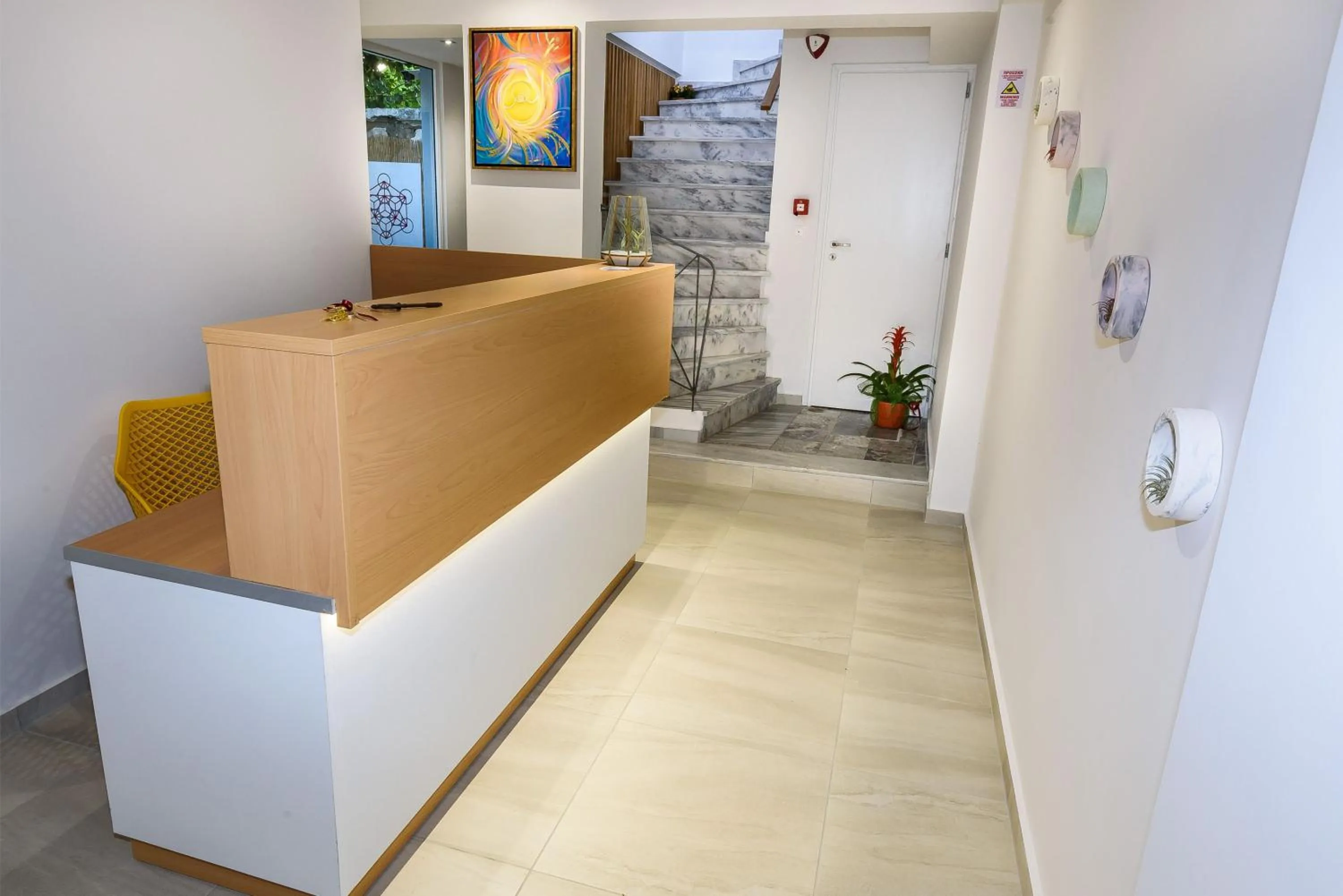 Lobby or reception in Solar Apartments by Amara Living