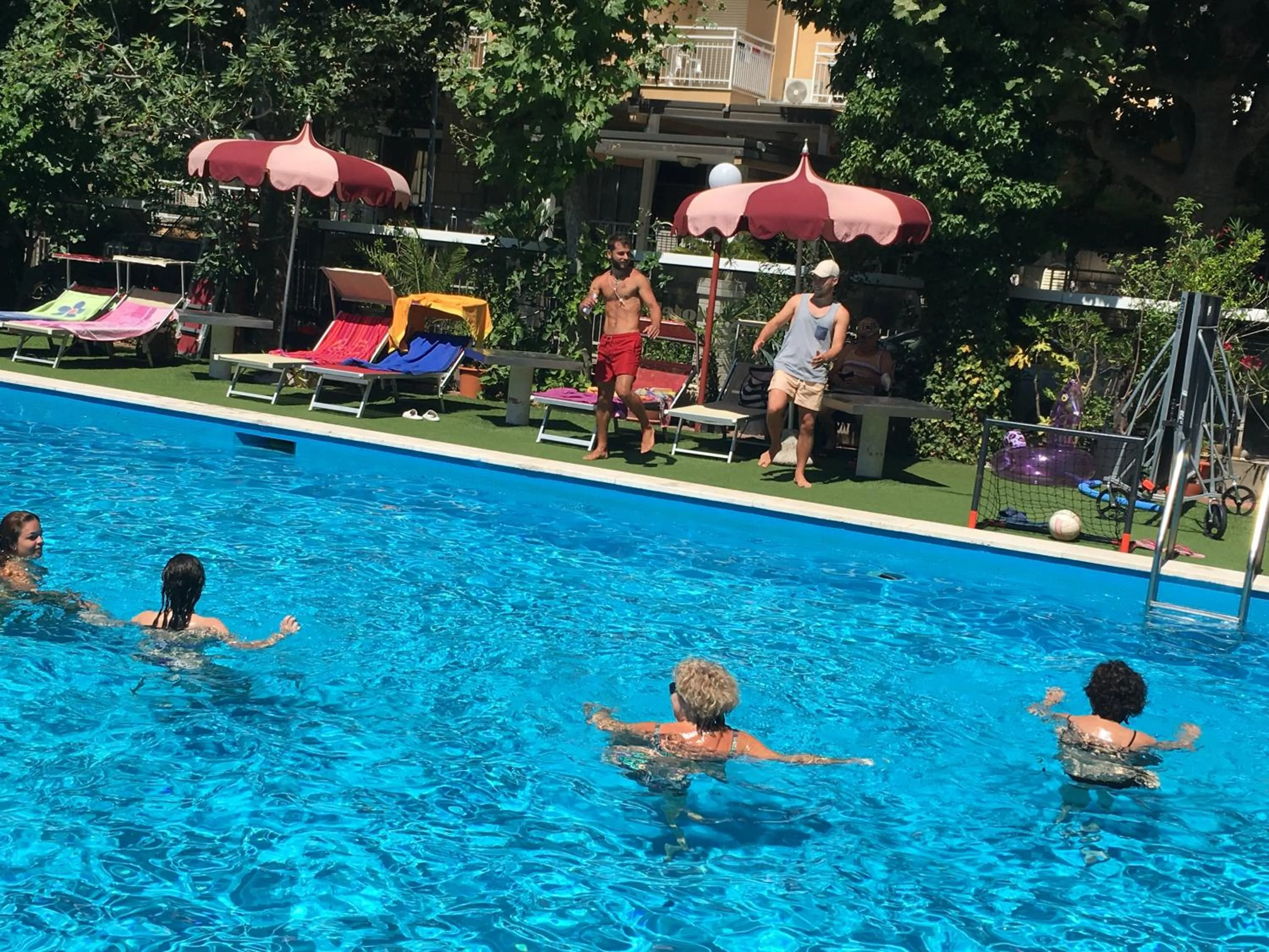 Swimming pool in Hotel Fabius