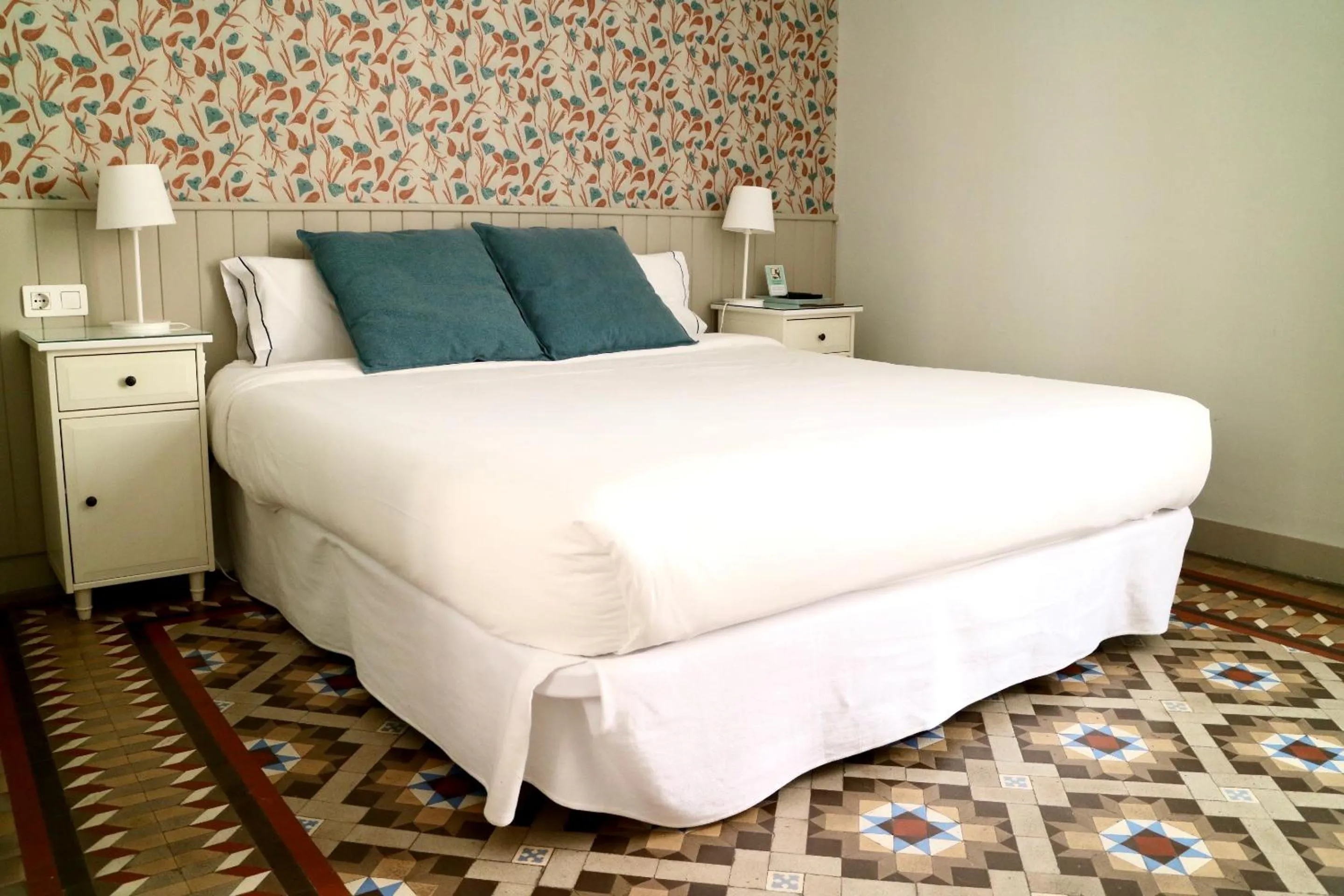 Bed in Hostal Poblenou