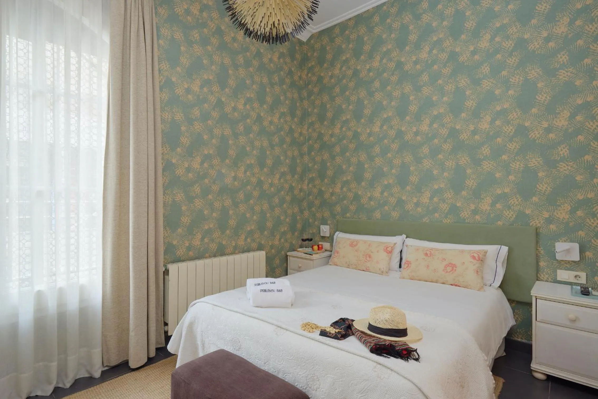 Bed in Hostal Poblenou